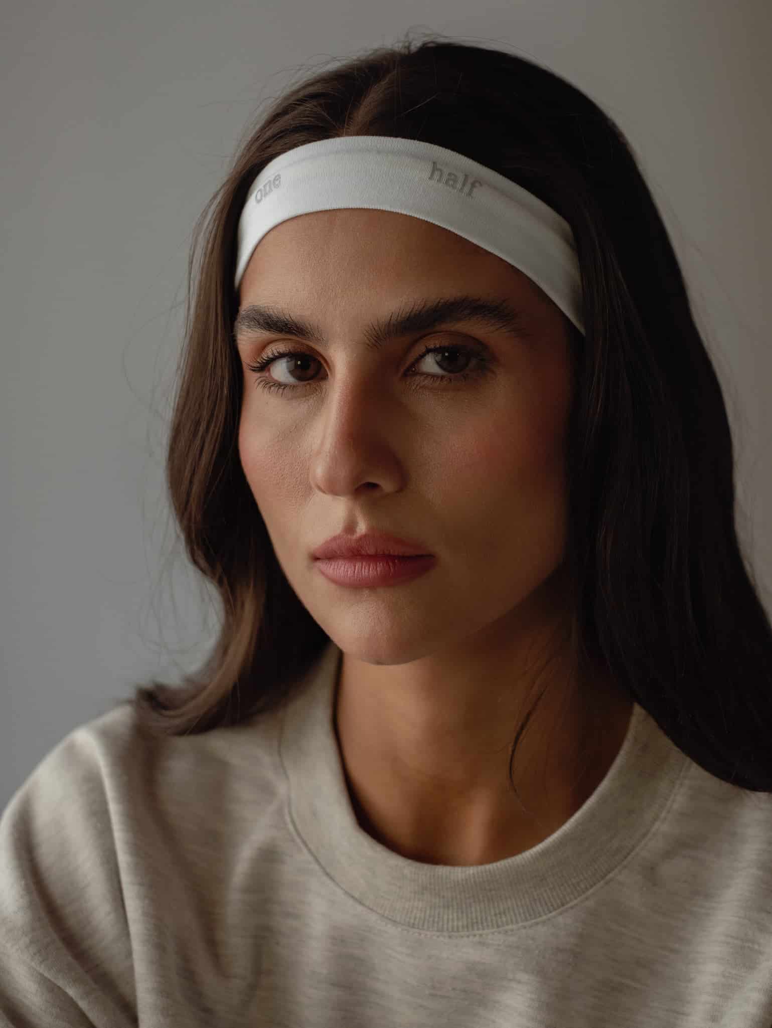 SLIM HEADBAND - SOFT WHITE - miniatura 1