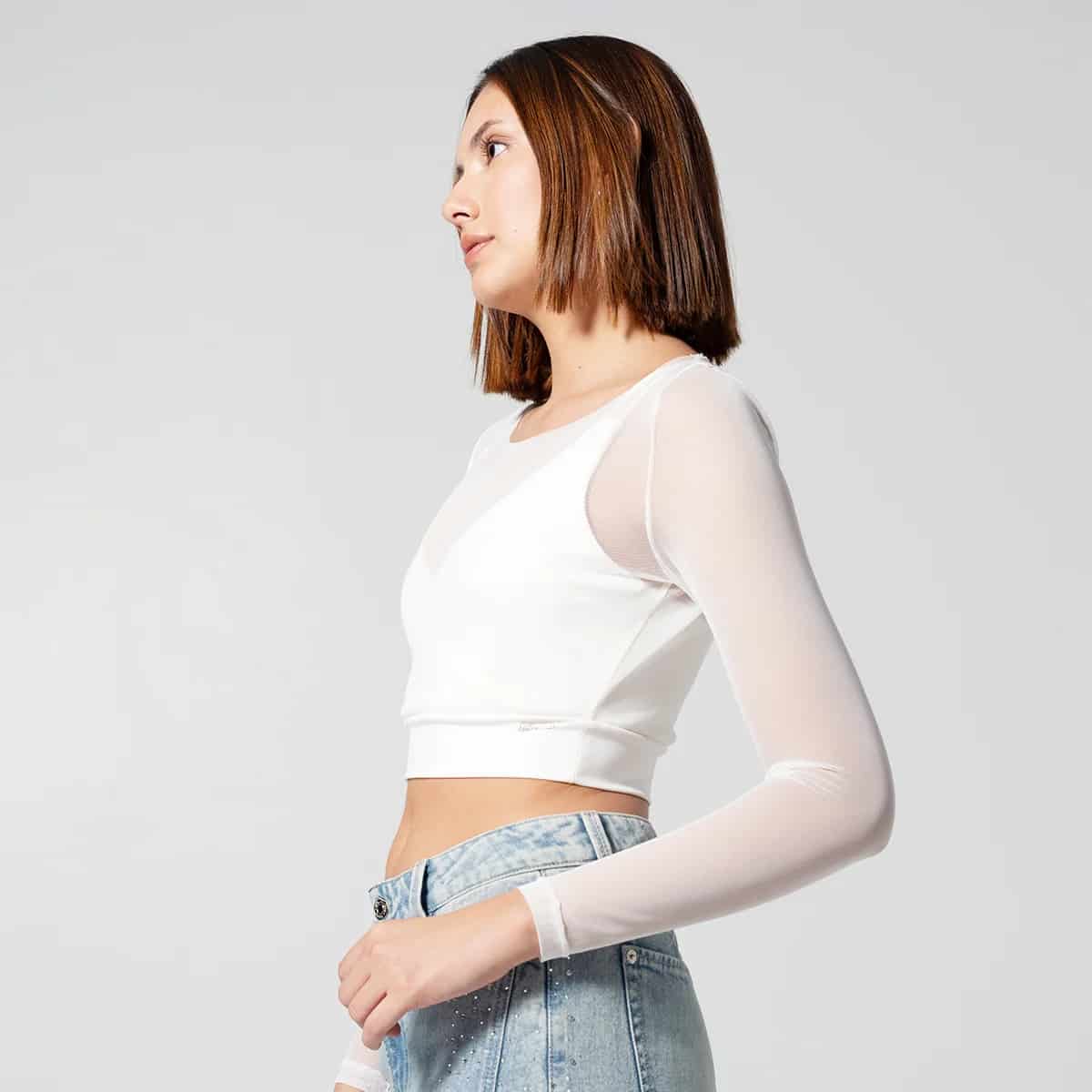 Blusa Crop Top Slim Motoxx - miniatura 4