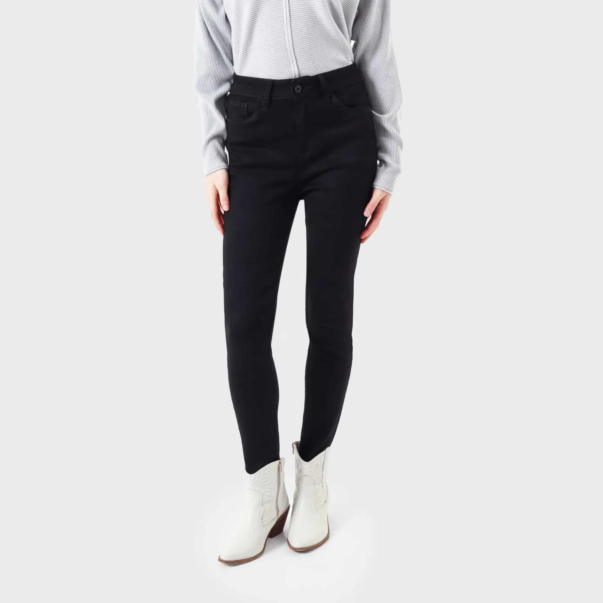 Jean Tiro Medio Bota Skinny - miniatura 6