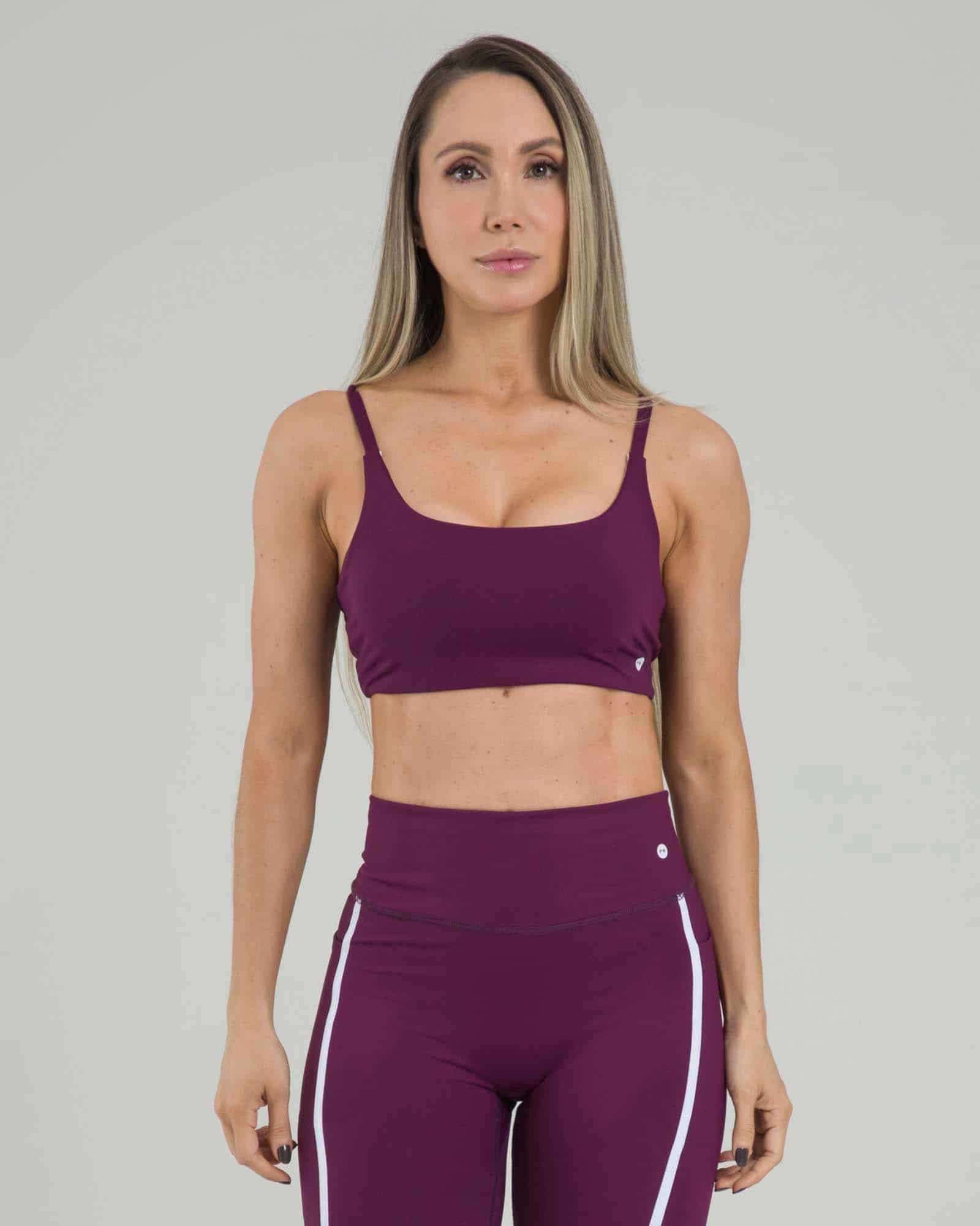 Top sisa sculpt line uva amaranta lumen FIBER - miniatura 1