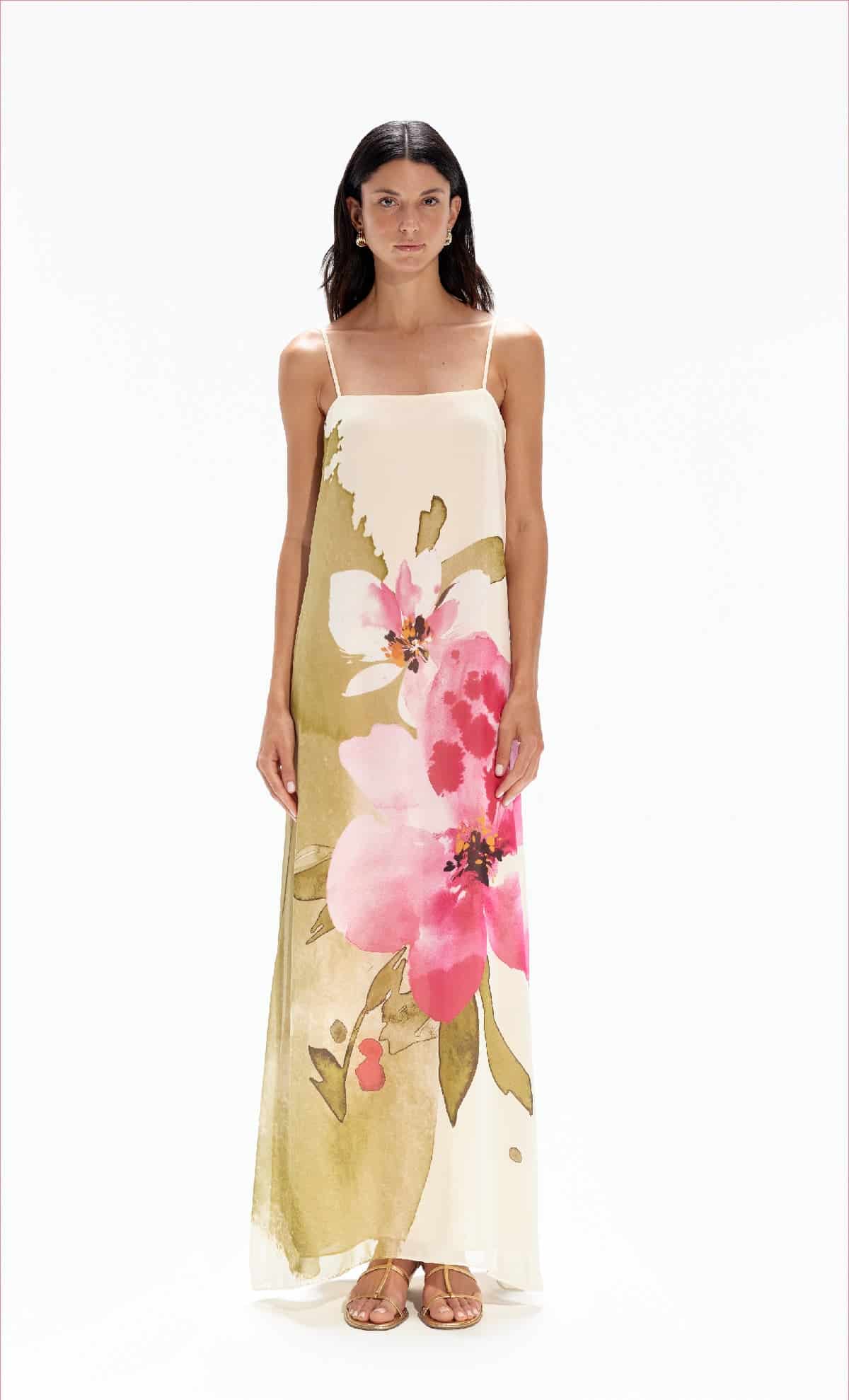 Vestido Largo Java Tropical - miniatura 4