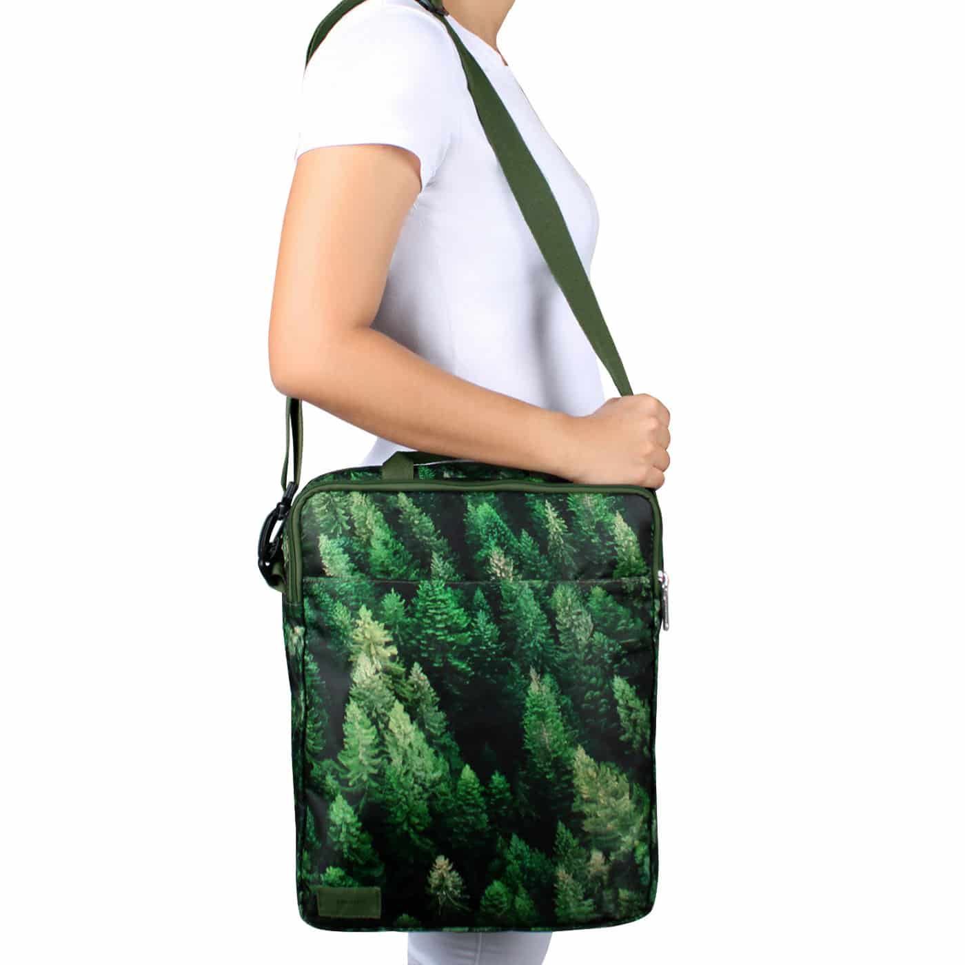 Bolso Manos Libres Convertible a Morral Citybags ULTRA Bosque - miniatura 3