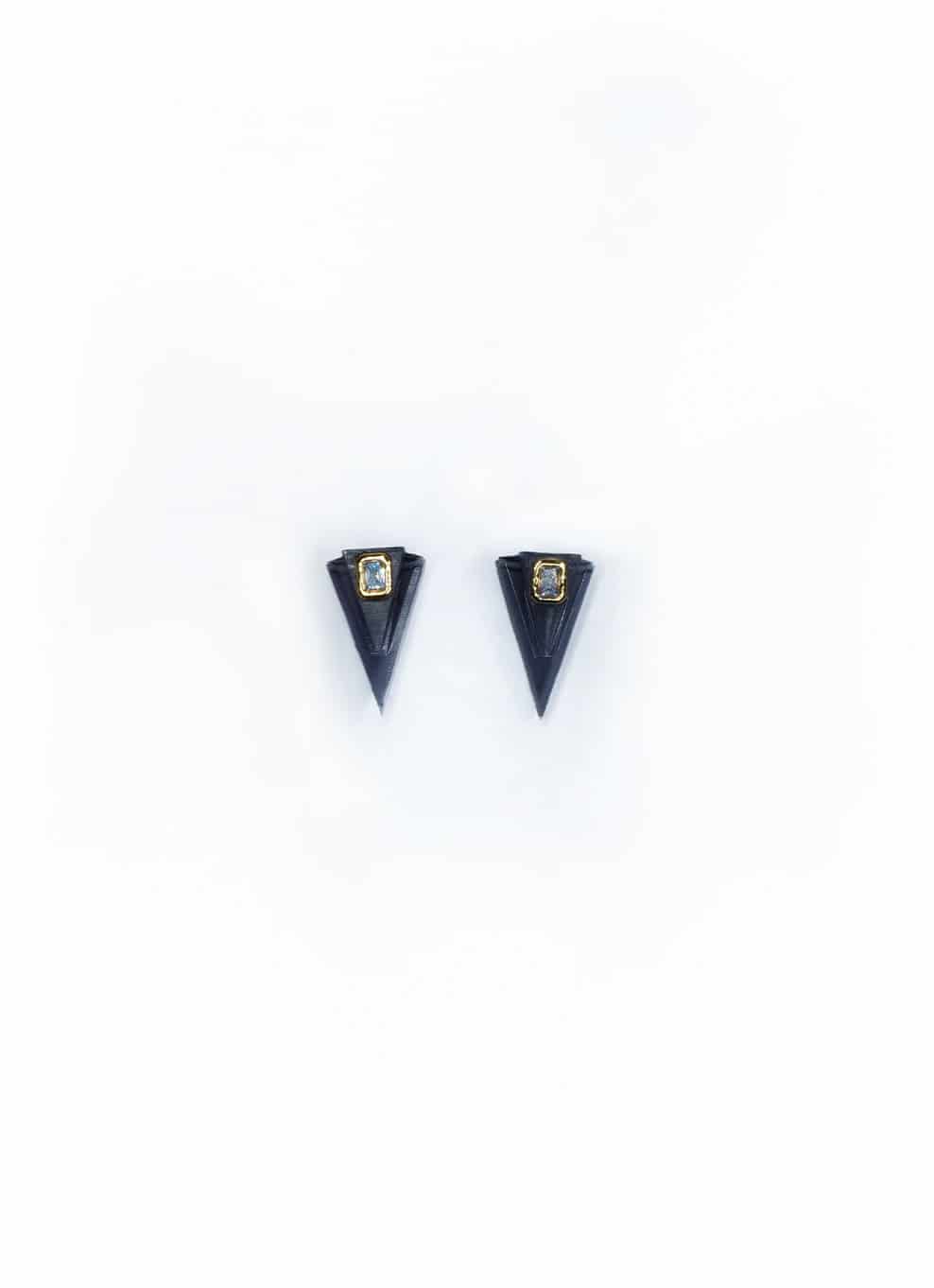 JVxTH - M  SMOKY EARRINGS - miniatura 3