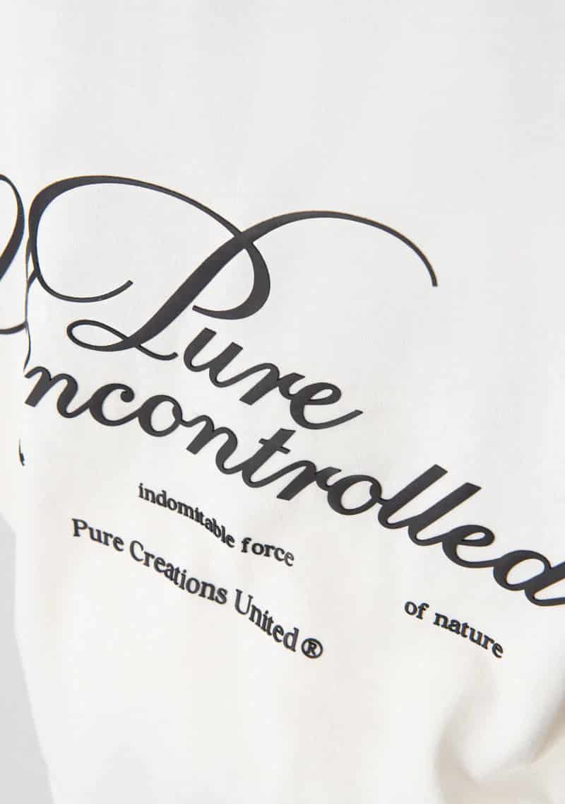 Uncontrolled cream t-shirt - miniatura 10