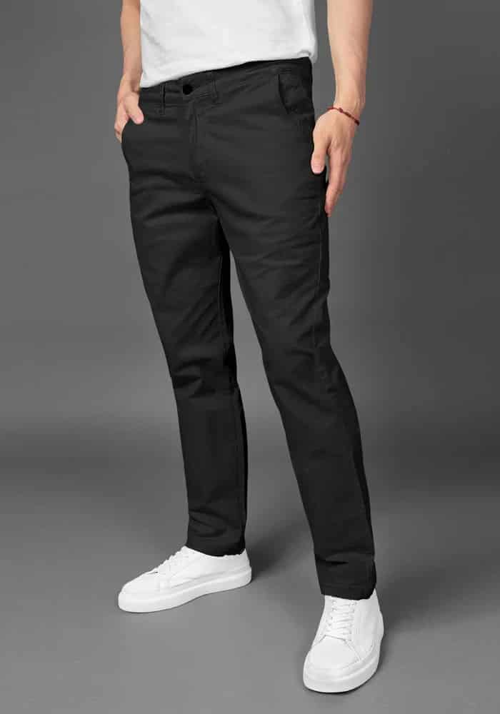 Pantalón Dril Para Hombre, Colores Clásicos - miniatura 1