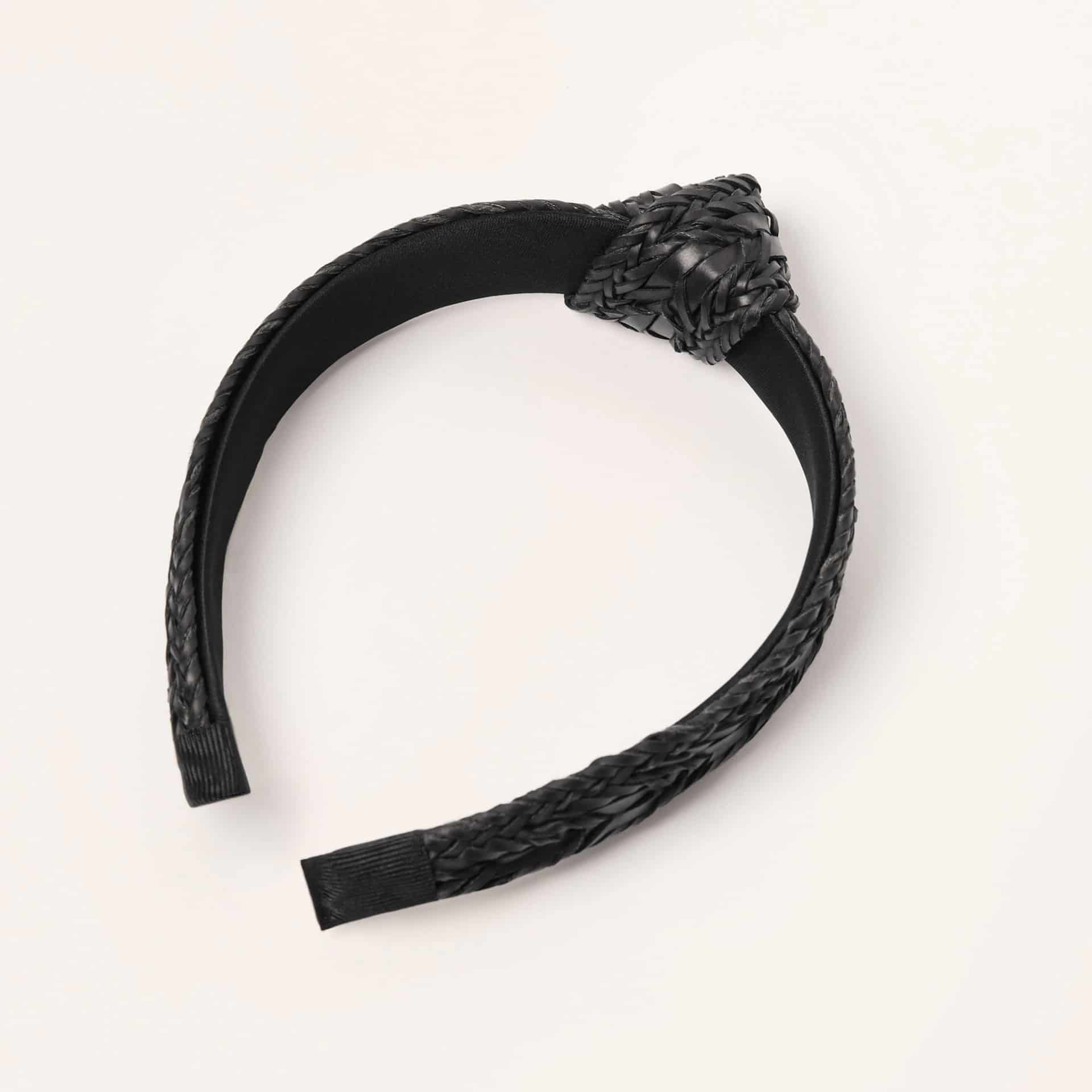 Diadema Trenzada con Nudo - miniatura 1