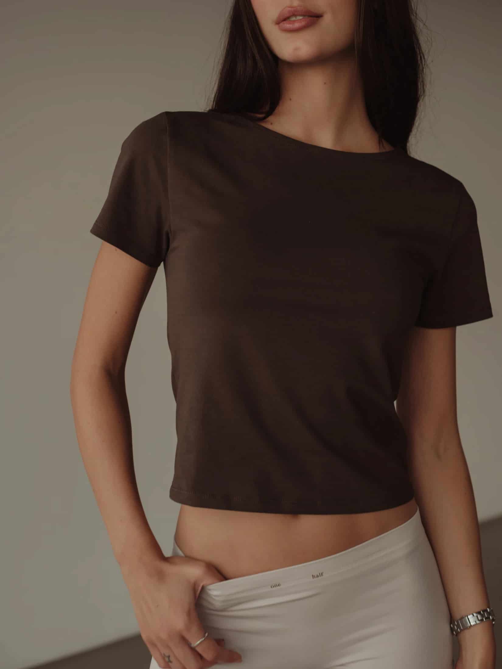SIMPLY TEE - ESPRESSO - miniatura 1