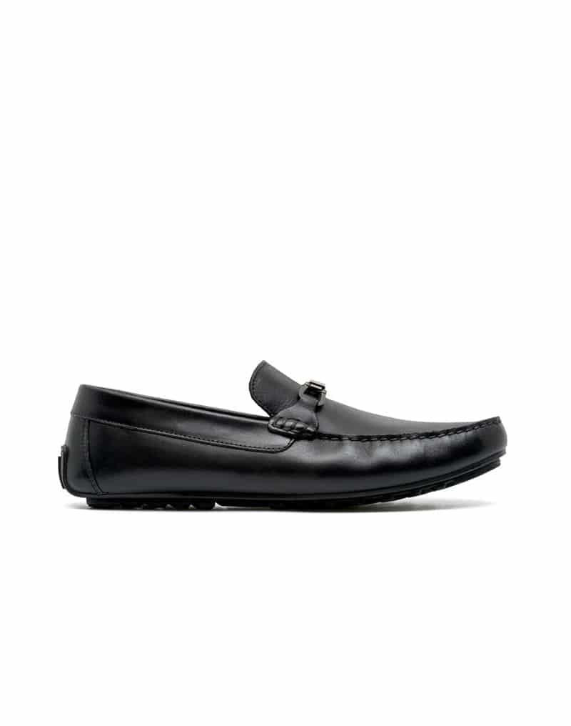 Mocasín formal para hombre con herraje en cuero REF 02SCOTT - miniatura 1