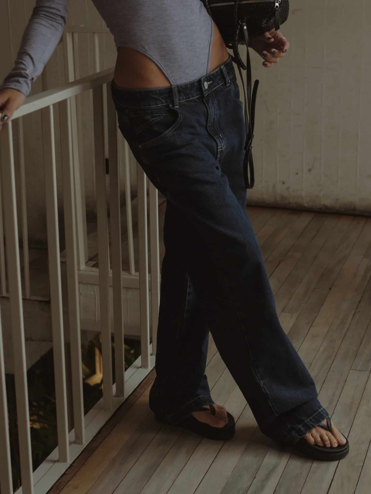 CAMPUS STRAIGHT JEAN - RAW DENIM - miniatura 3