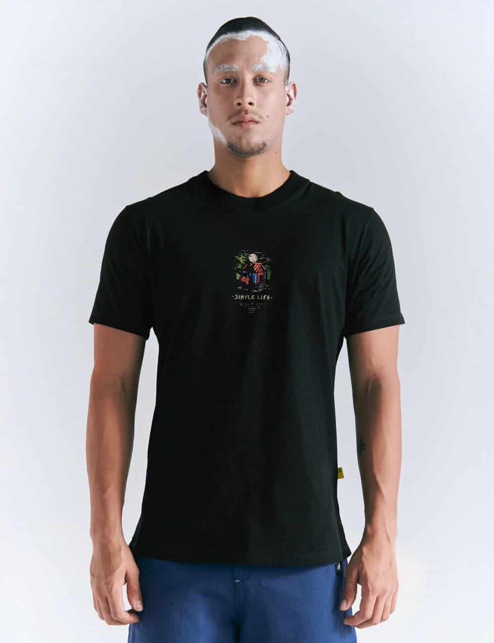 Camiseta Regular Fit Mountain Life negro Hombre - miniatura 10