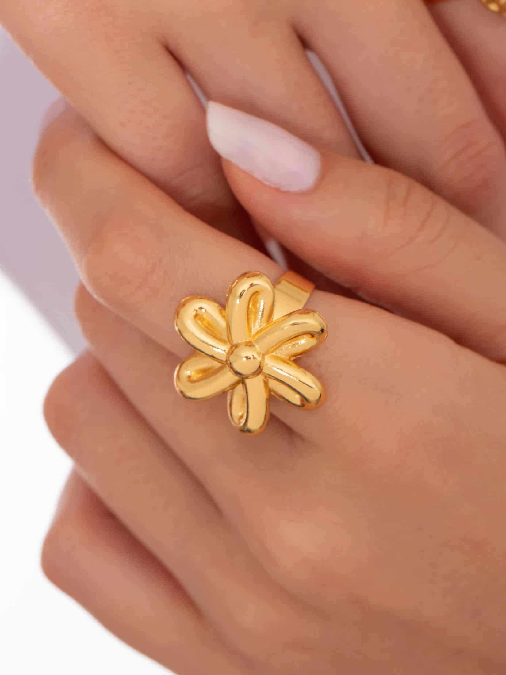 Anillo Flor - miniatura 3