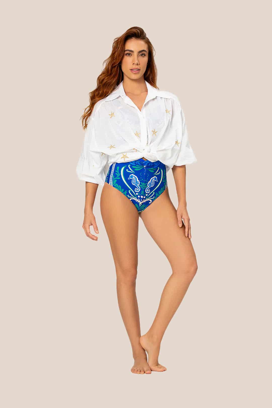 Alix Oversize Shirt - Mar - miniatura 4