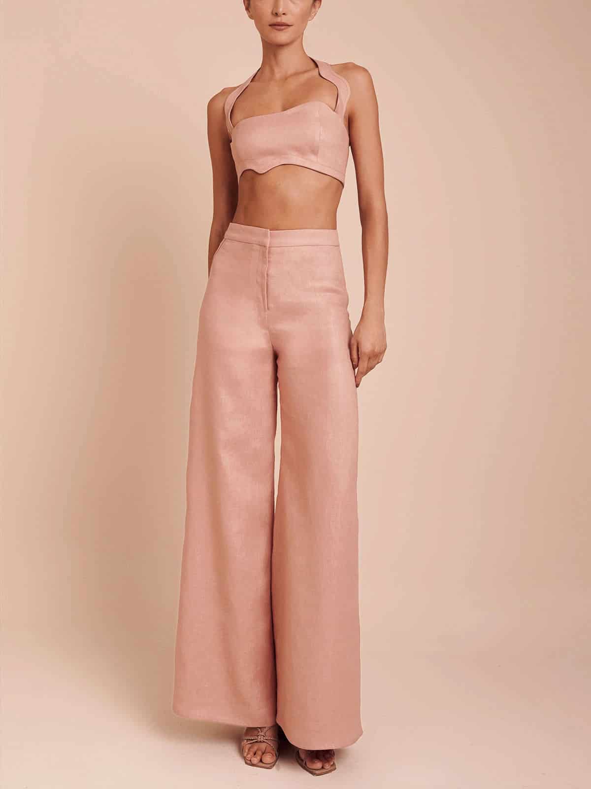 SANTI PANT ROSEWOOD PINK - miniatura 2