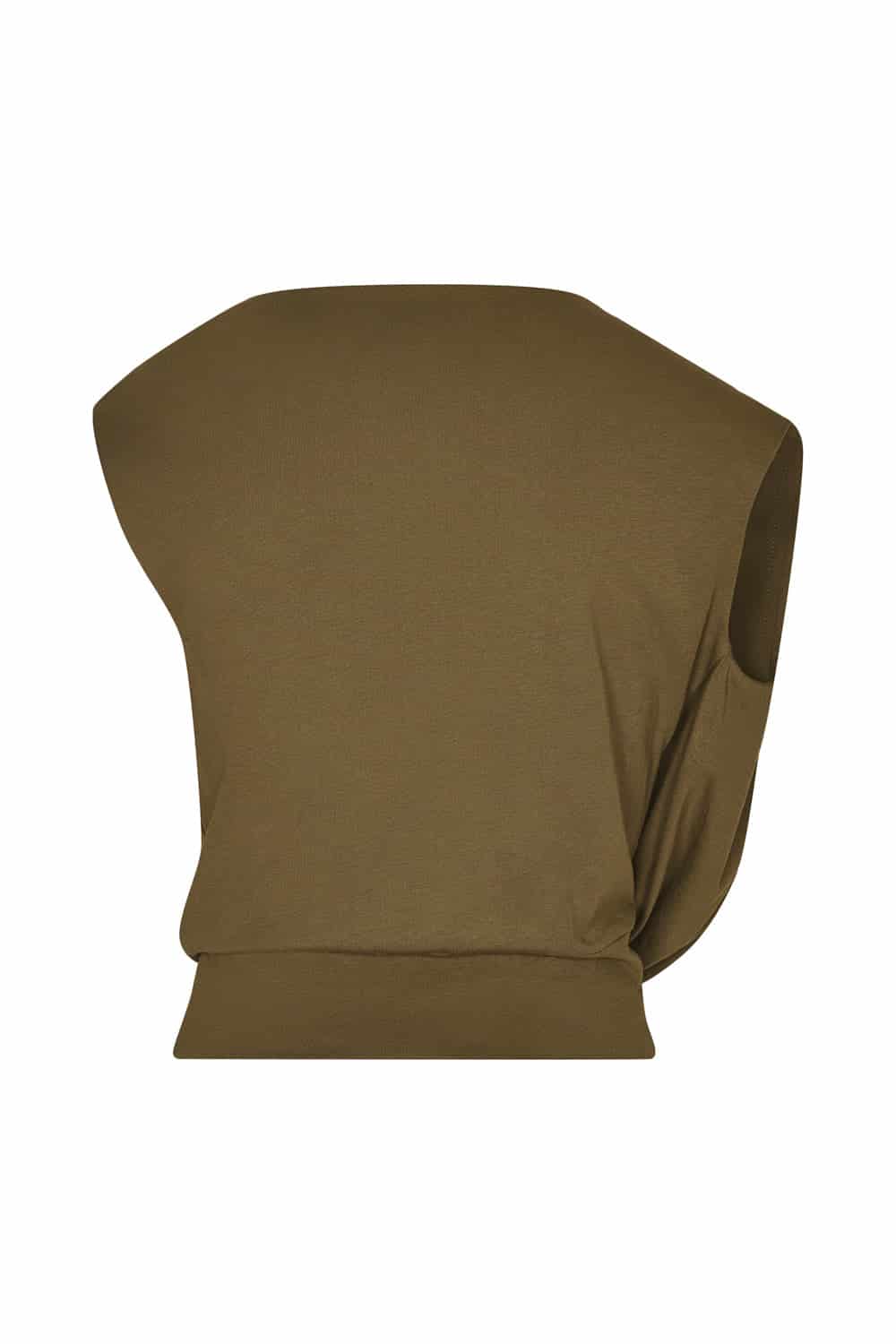 Blusa aura de jade verde oliva - miniatura 3