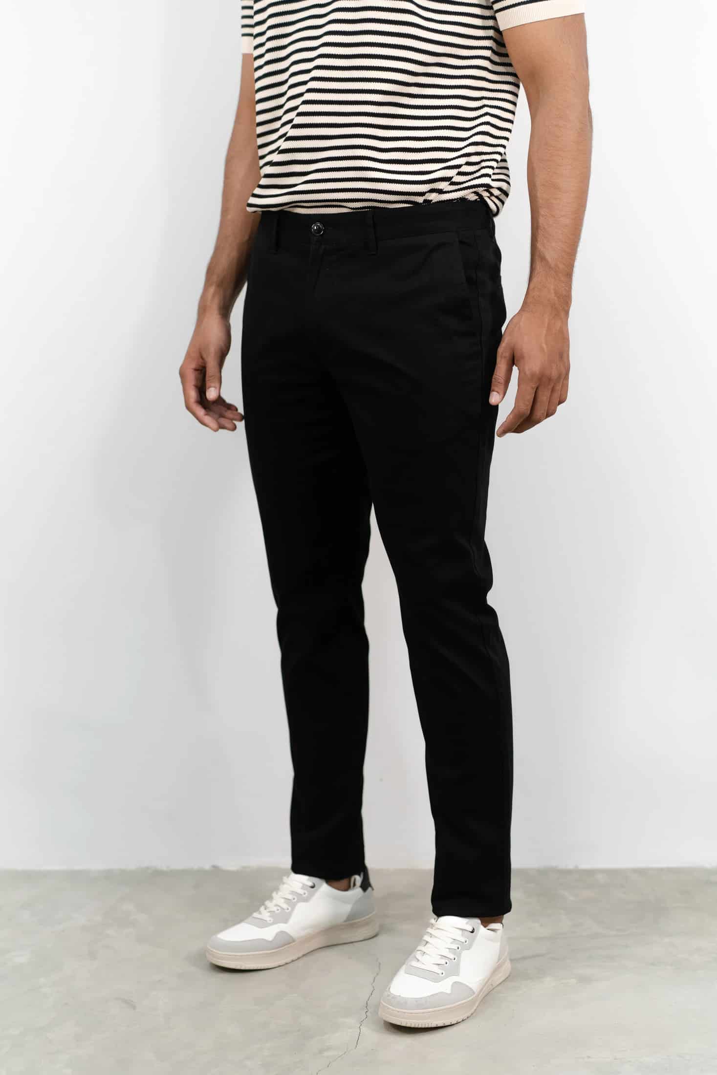 Pantalón Básico Negro - miniatura 1
