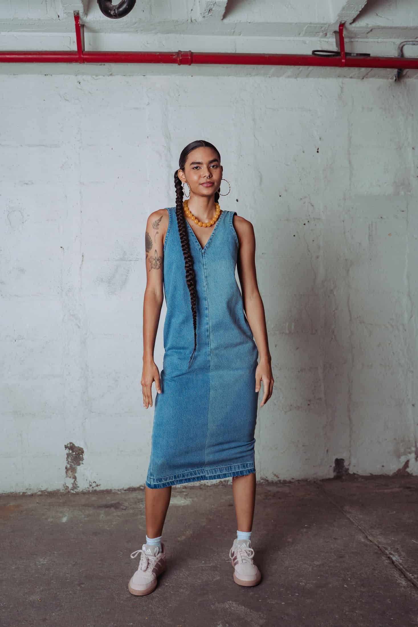 Vestido Willy Denim - miniatura 1