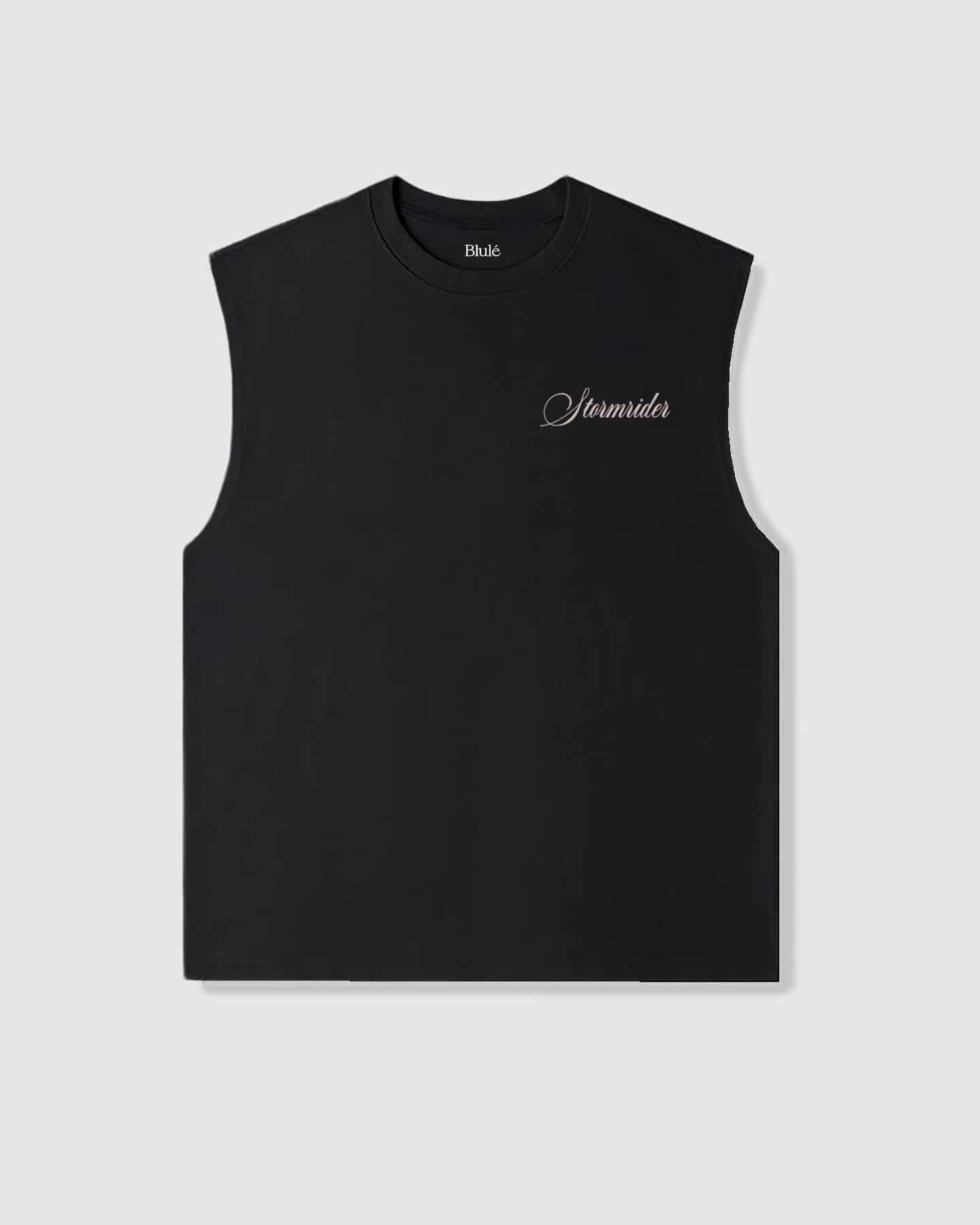 Oversized Sleeveless Stormrider Black - miniatura 2