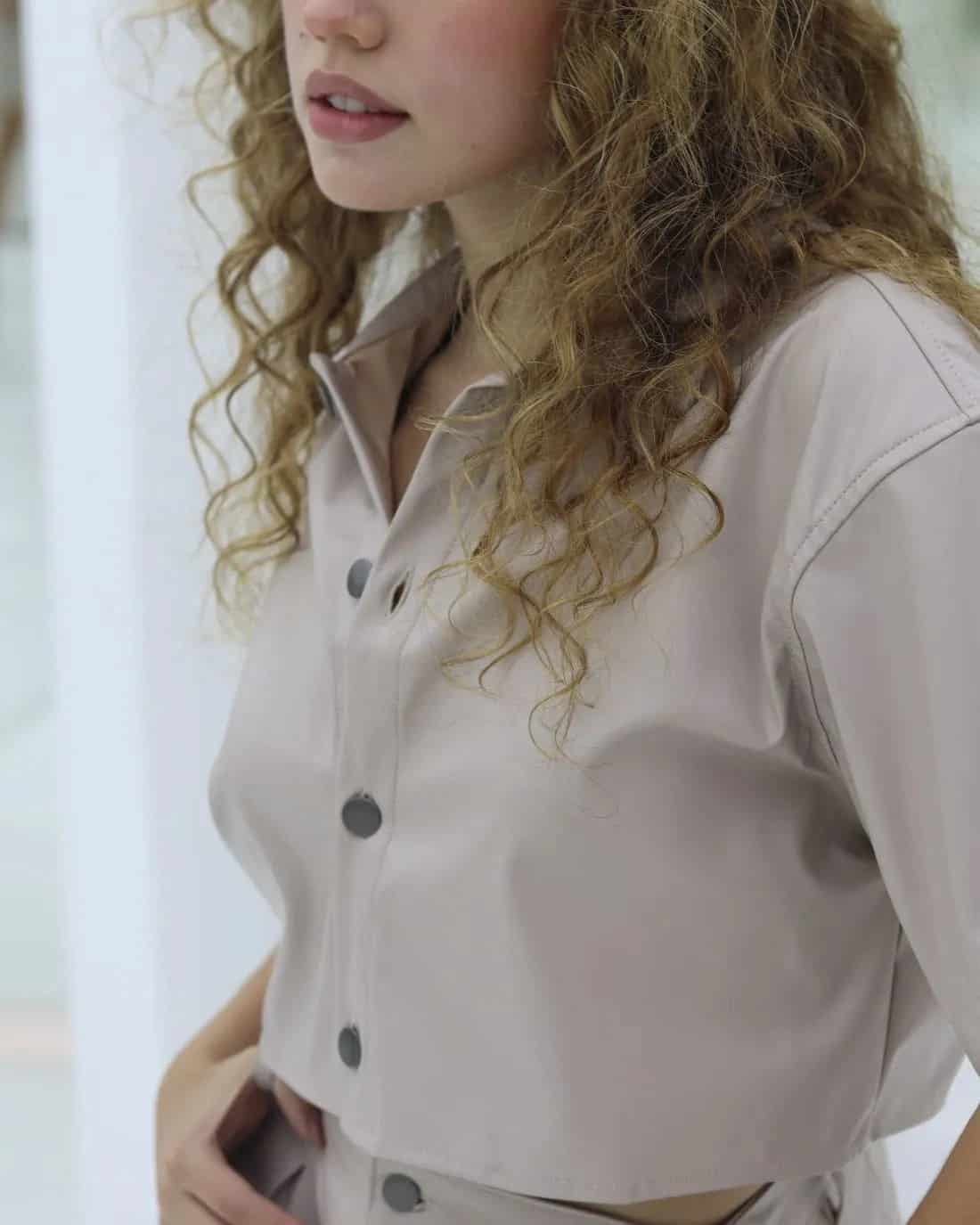 Camisa Two Beige - miniatura 3