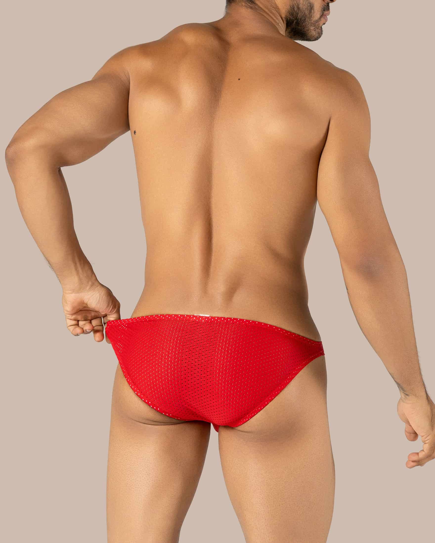 Bikini Ombra Nylon Rojo X2 - miniatura 2