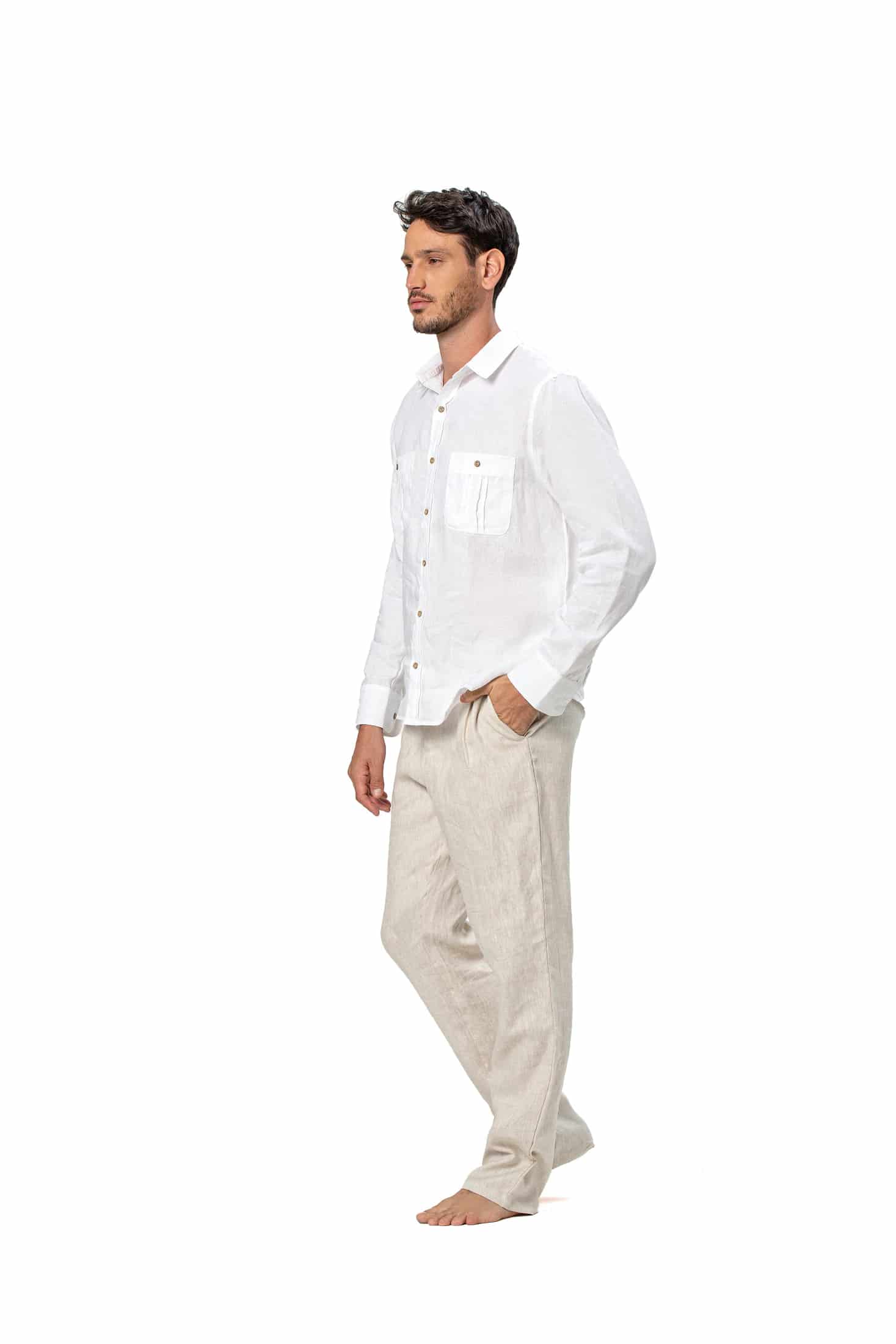 Pant Linen Ondademar Men - miniatura 3