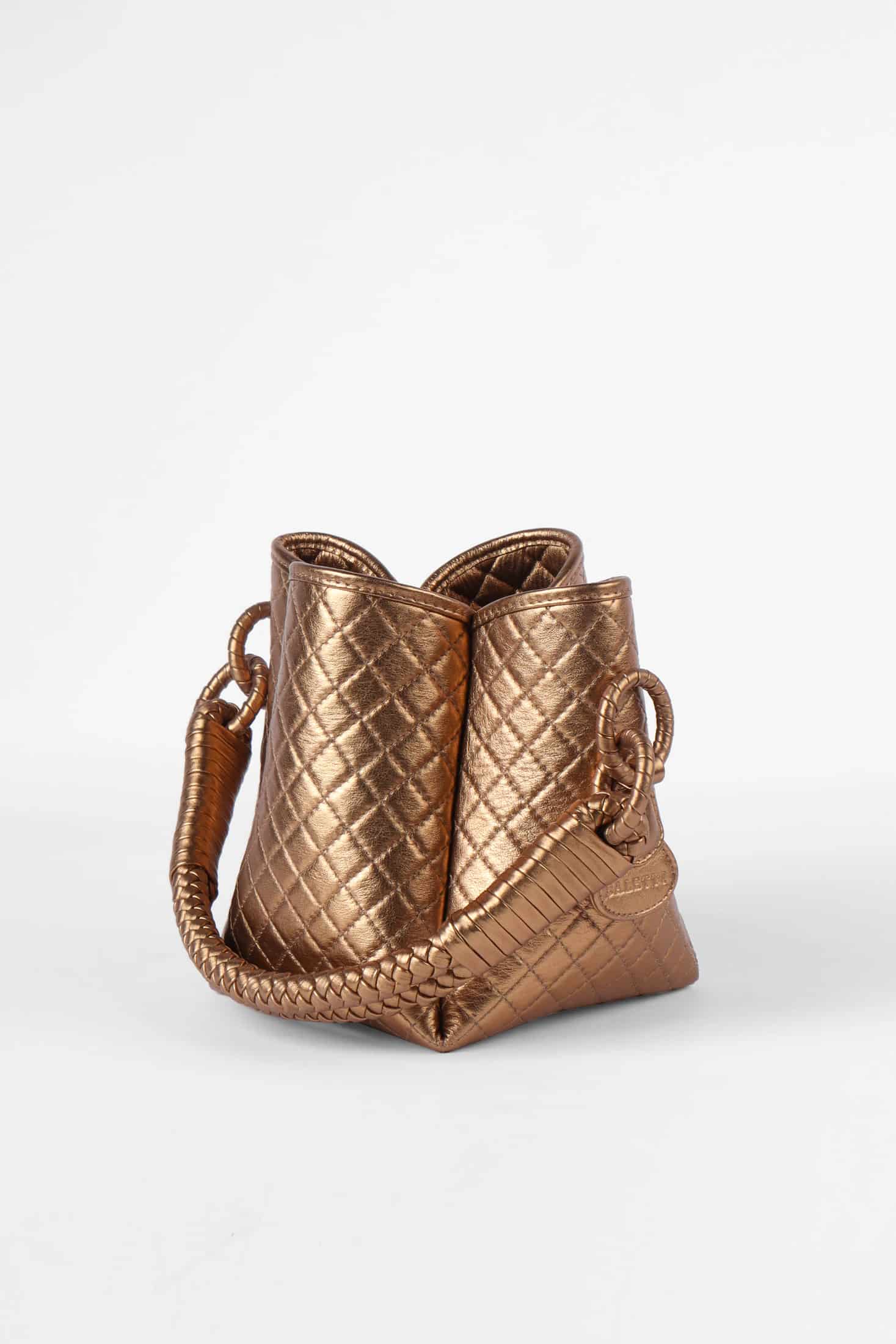 Tulip Mini Bucket Bag, Gold. Limited Edition - miniatura 1