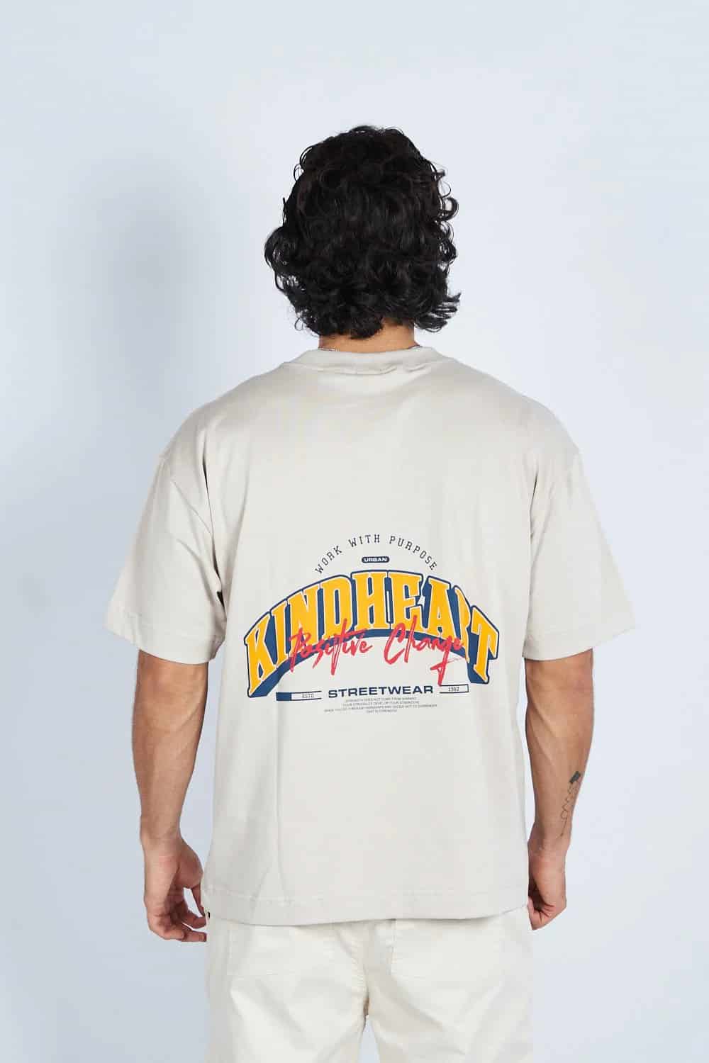Camiseta oversize estampada KINDHEART ARENA| DROP 03 | - miniatura 4