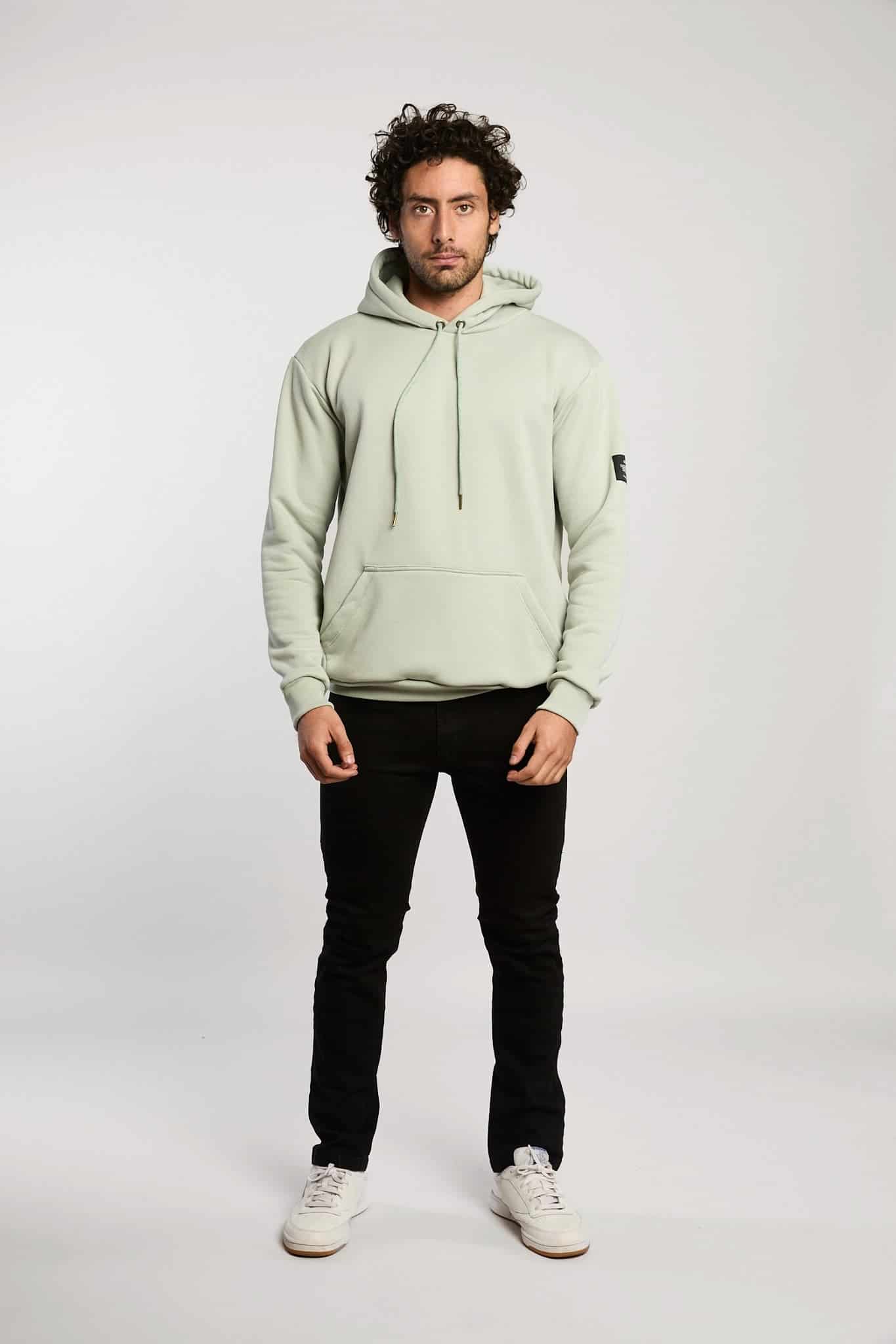 Hoodie verde claro - miniatura 5