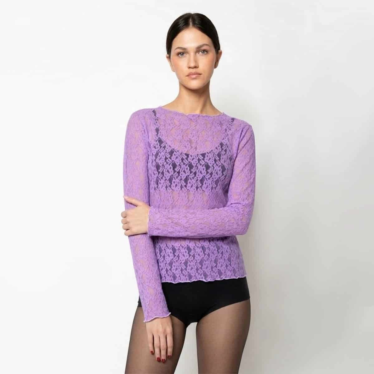 Guadalupe Top Lila - miniatura 1