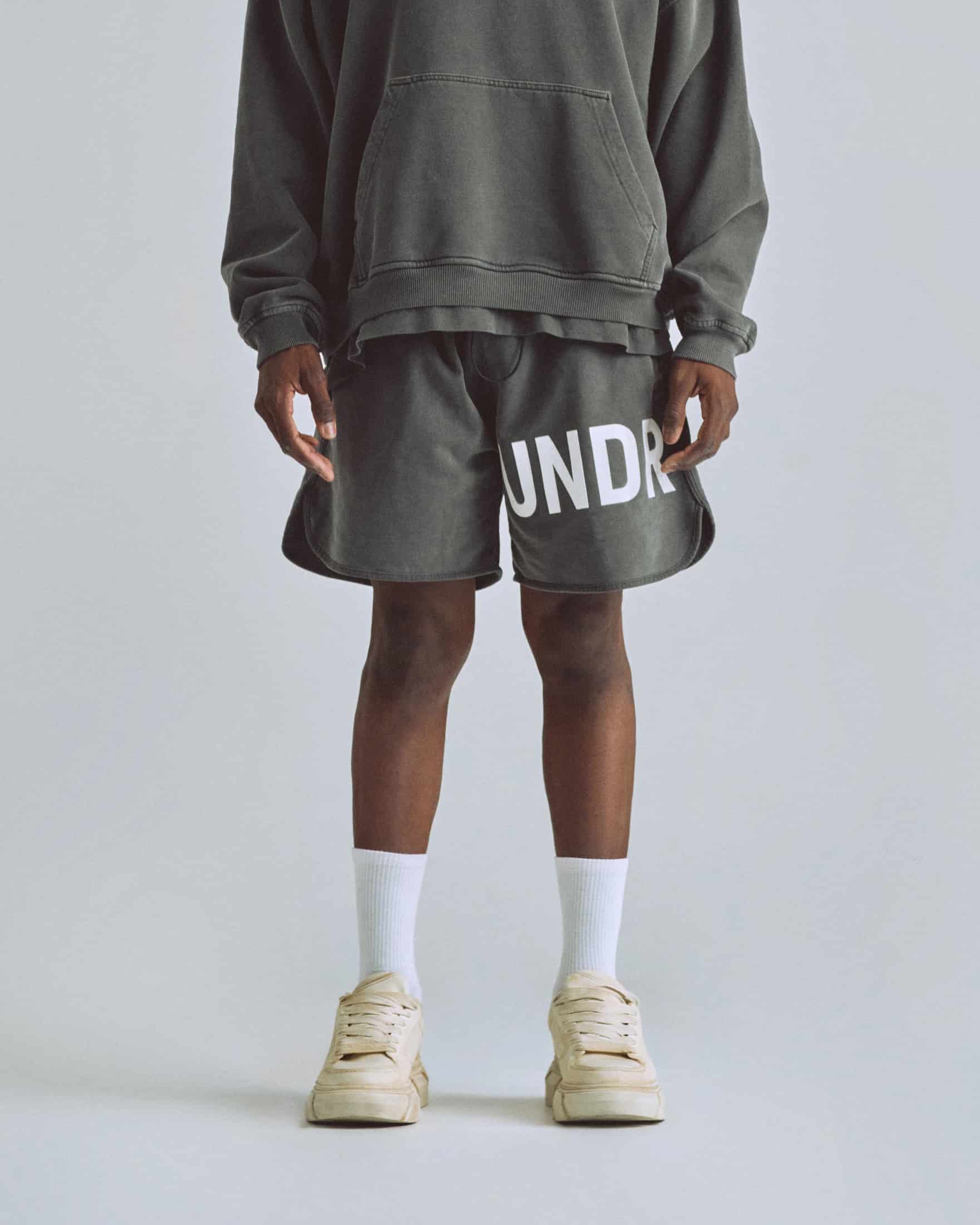 Line UNDRGLD Biased Shorts Old Gray - miniatura 2