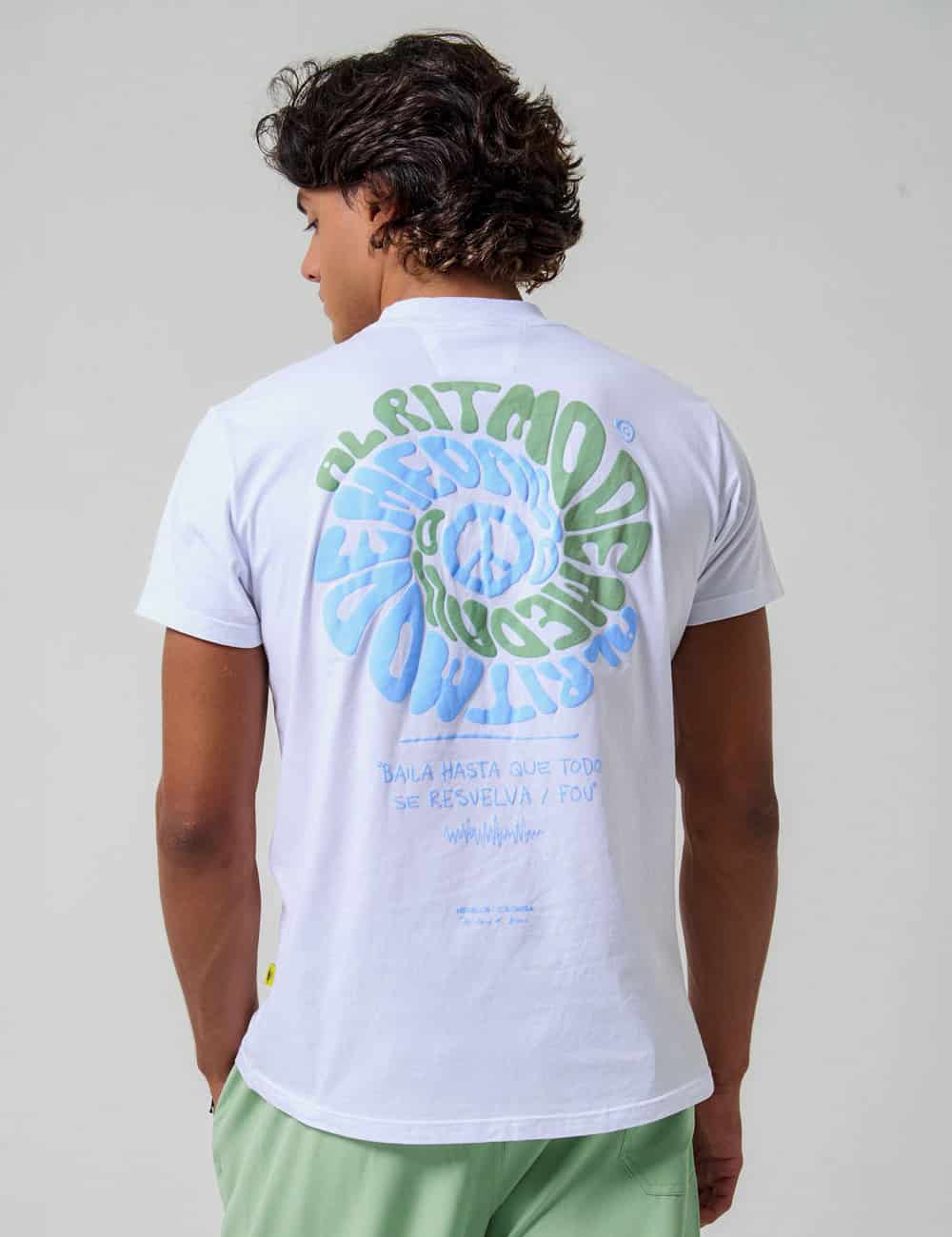 Camiseta Regular Fit Eco blanco Hombre - miniatura 1