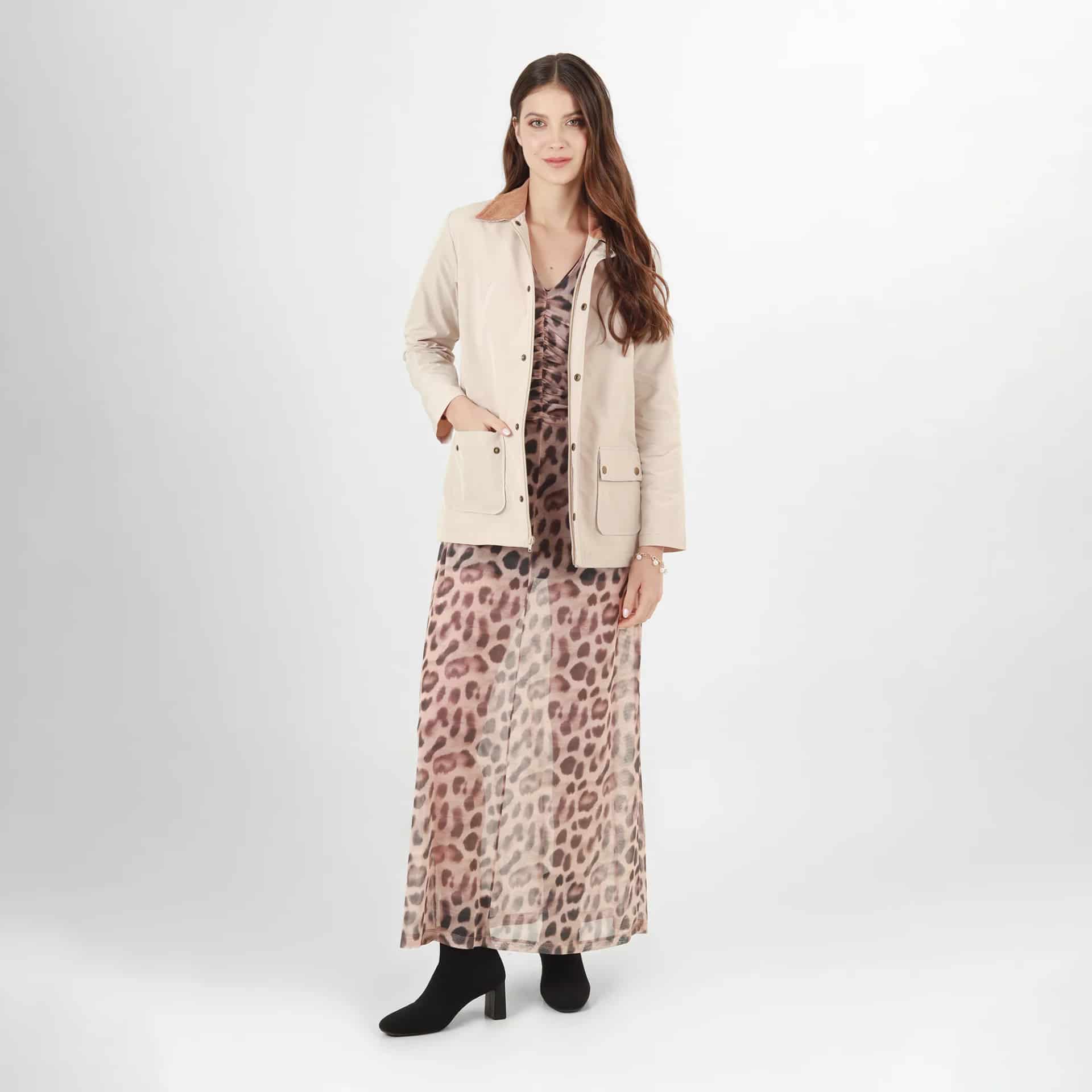 Chaqueta Cuello Camisero Manga Larga - miniatura 6