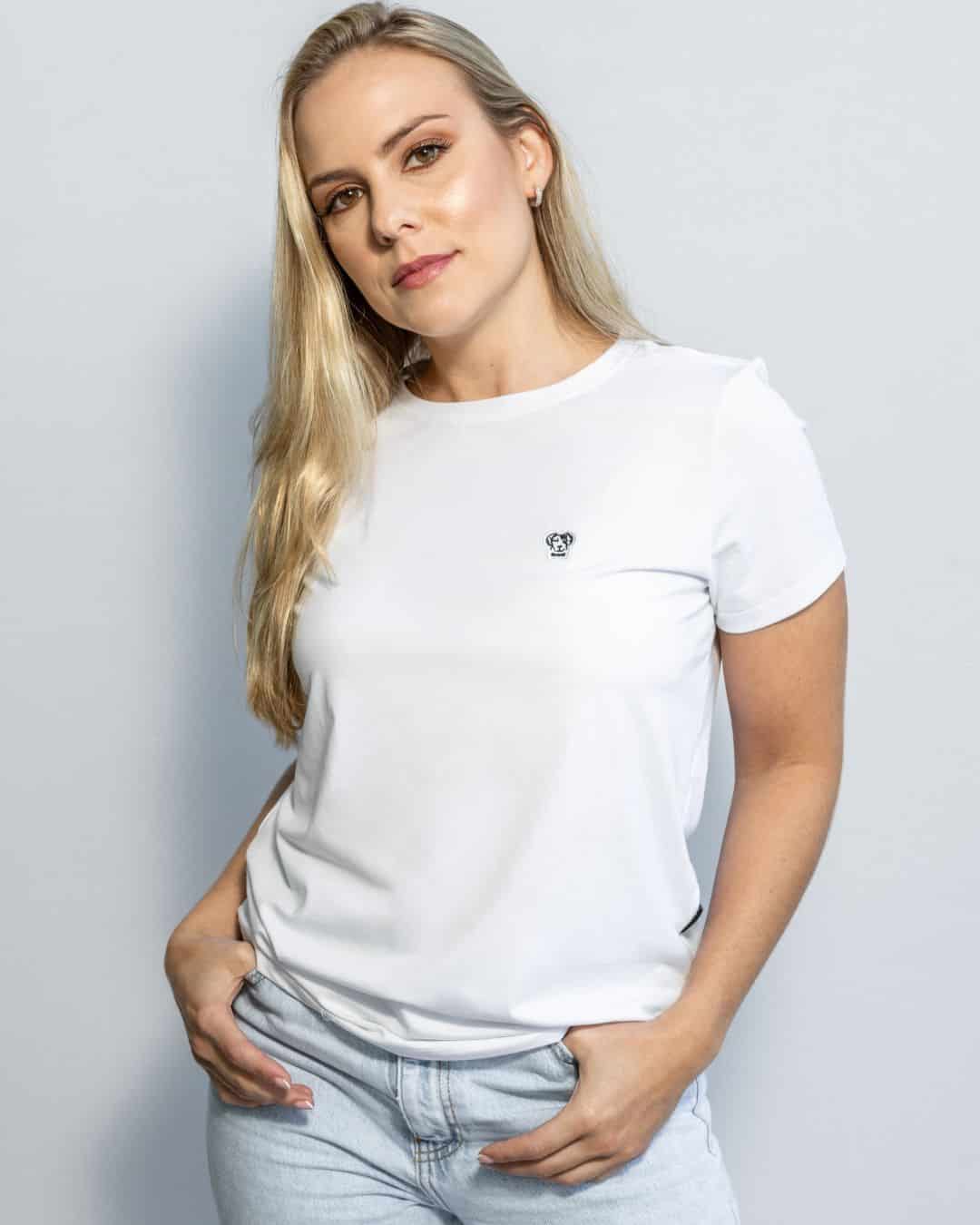 Camiseta Antimanchas de Mujer Blanca - miniatura 6