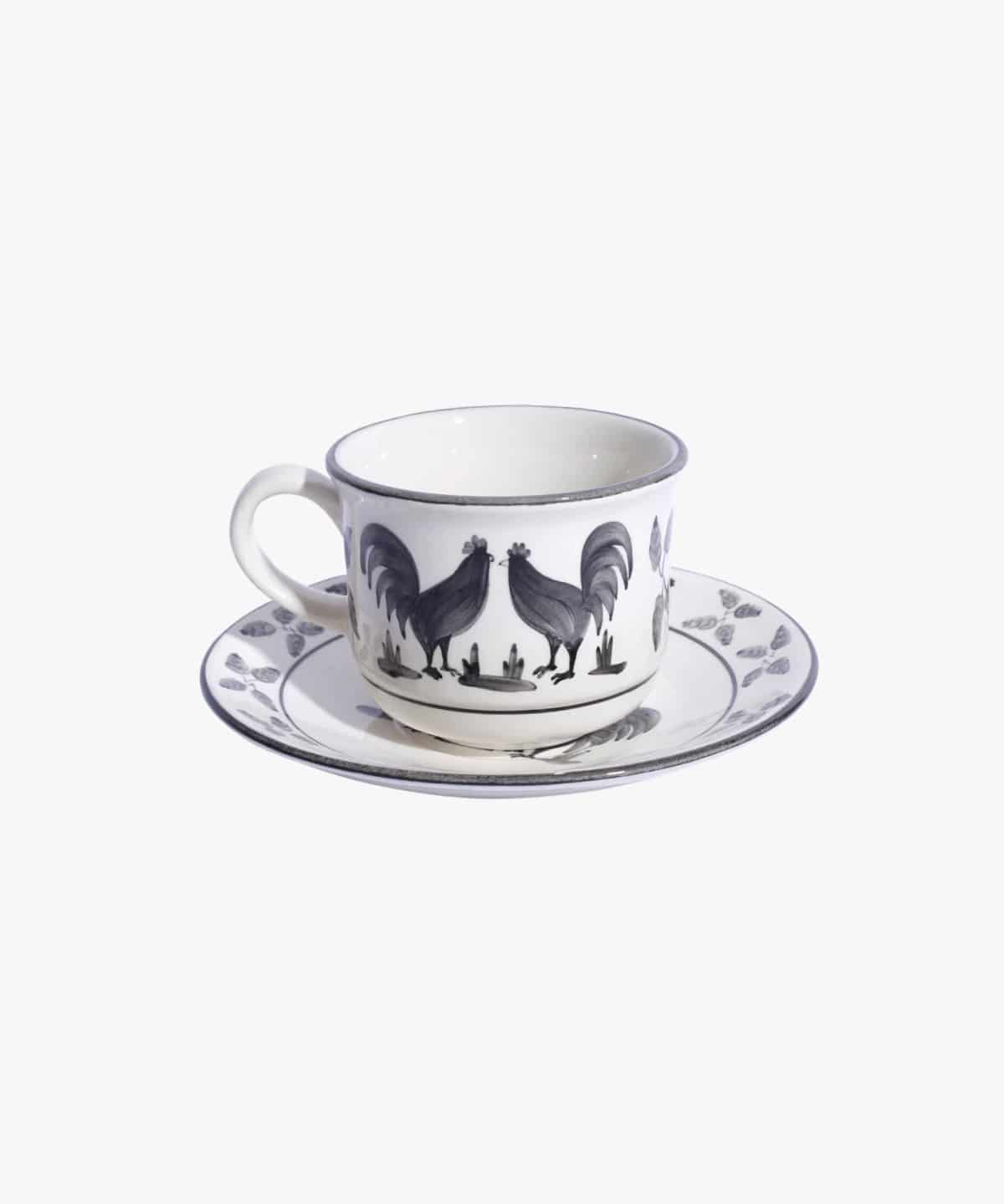 La Coquette Coffee or Tea Cup and Plate - miniatura 1