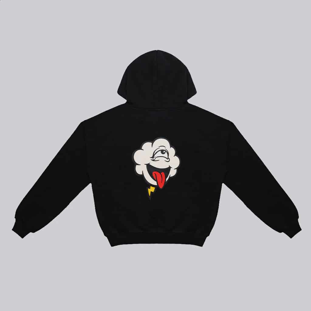 Hoodie nube negro - miniatura 1