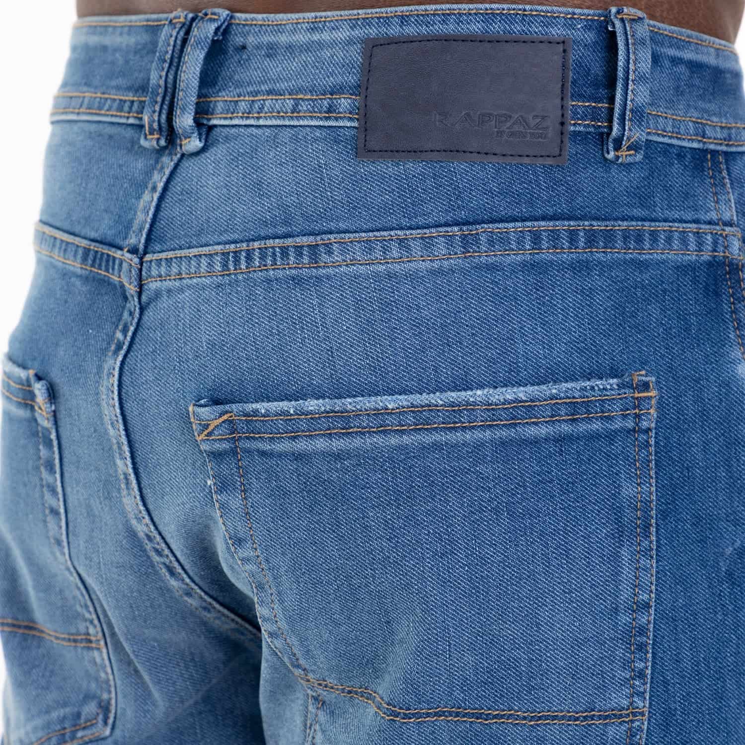 Straight Fit Jeans Mid Blue - miniatura 12