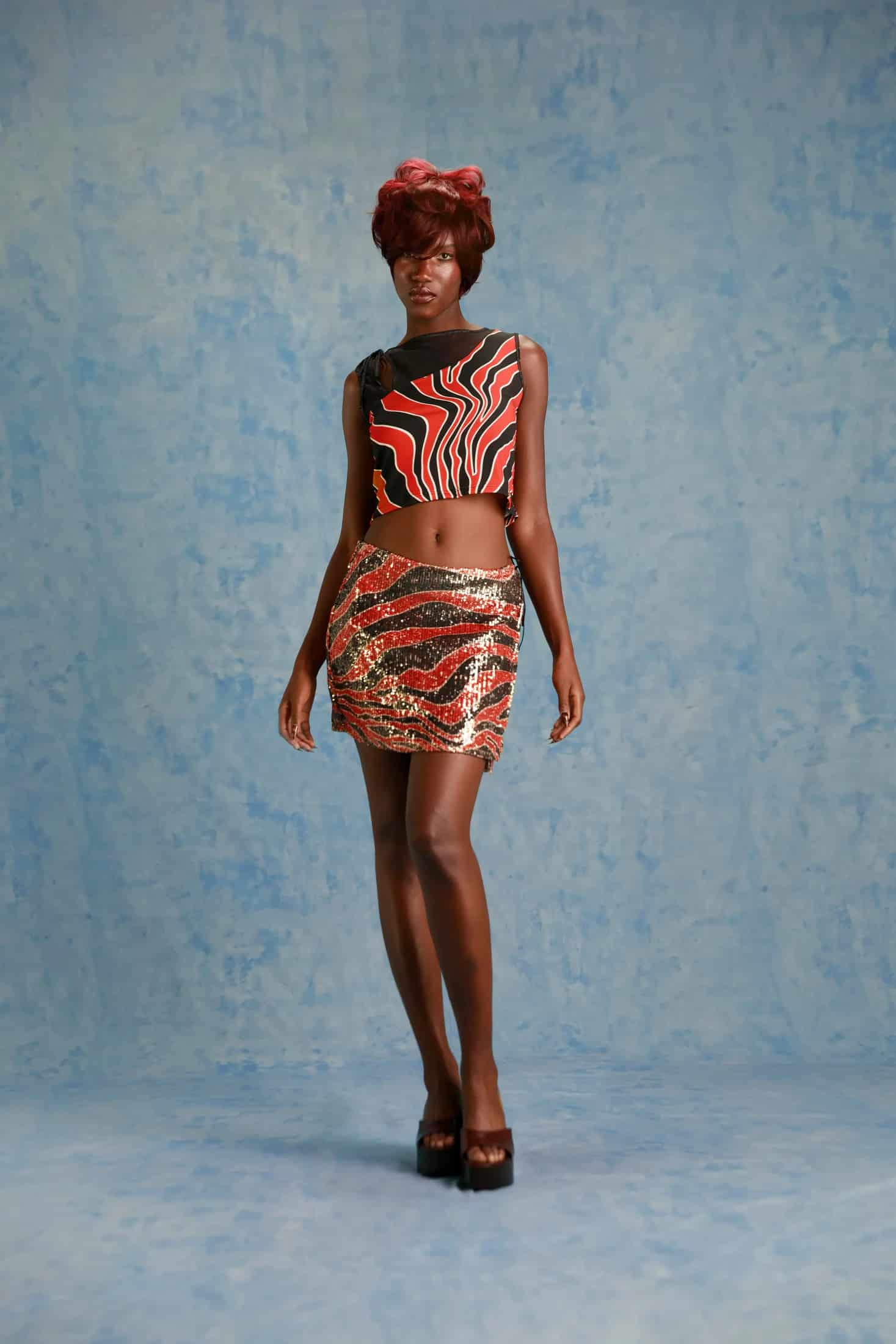 MARGIE ZEBRA TOP - miniatura 1