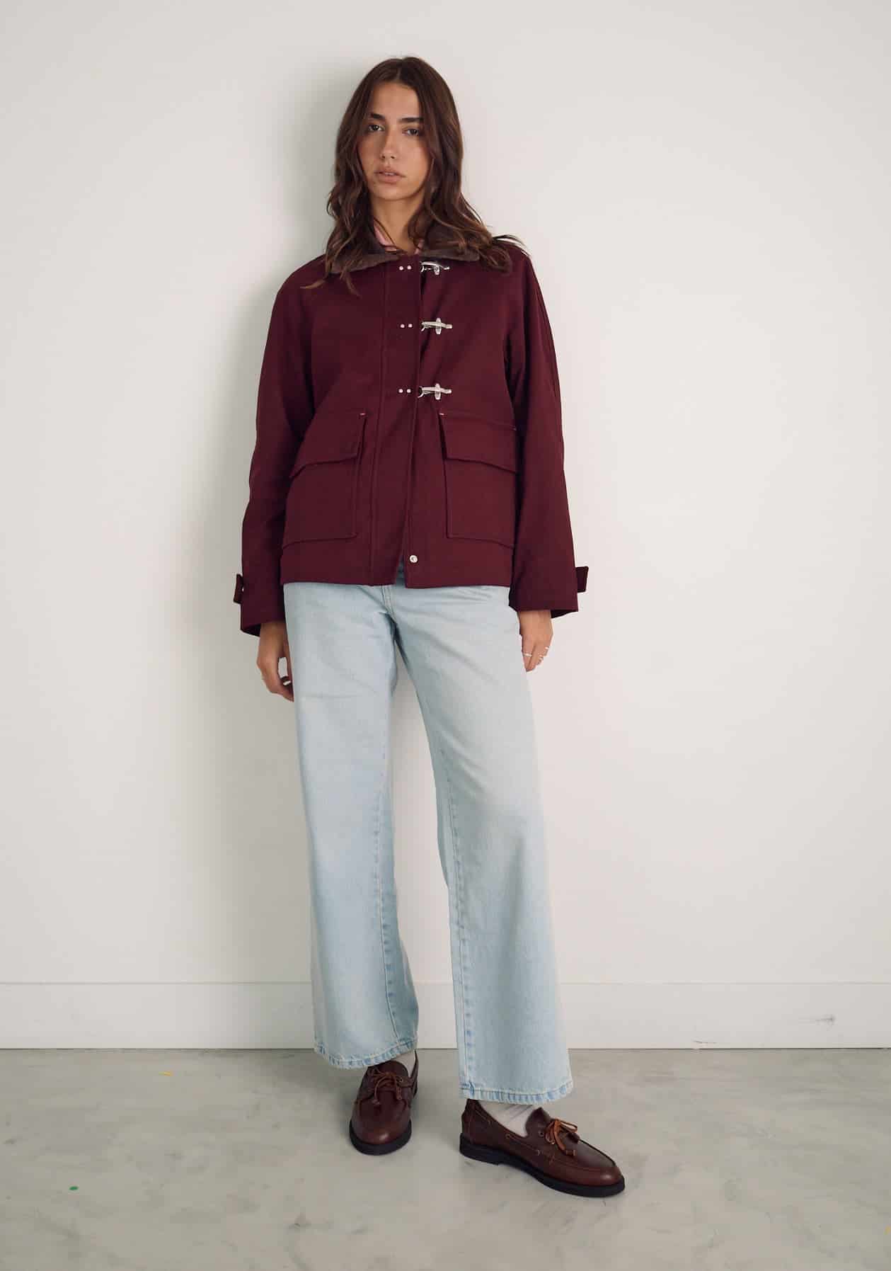 Chaqueta M Scarlet Vino Osc - miniatura 1