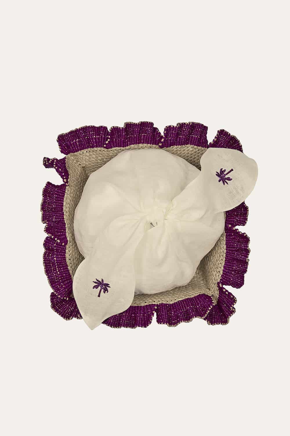 Mushroom Mandala Bread Basket Set of 2 - miniatura 2