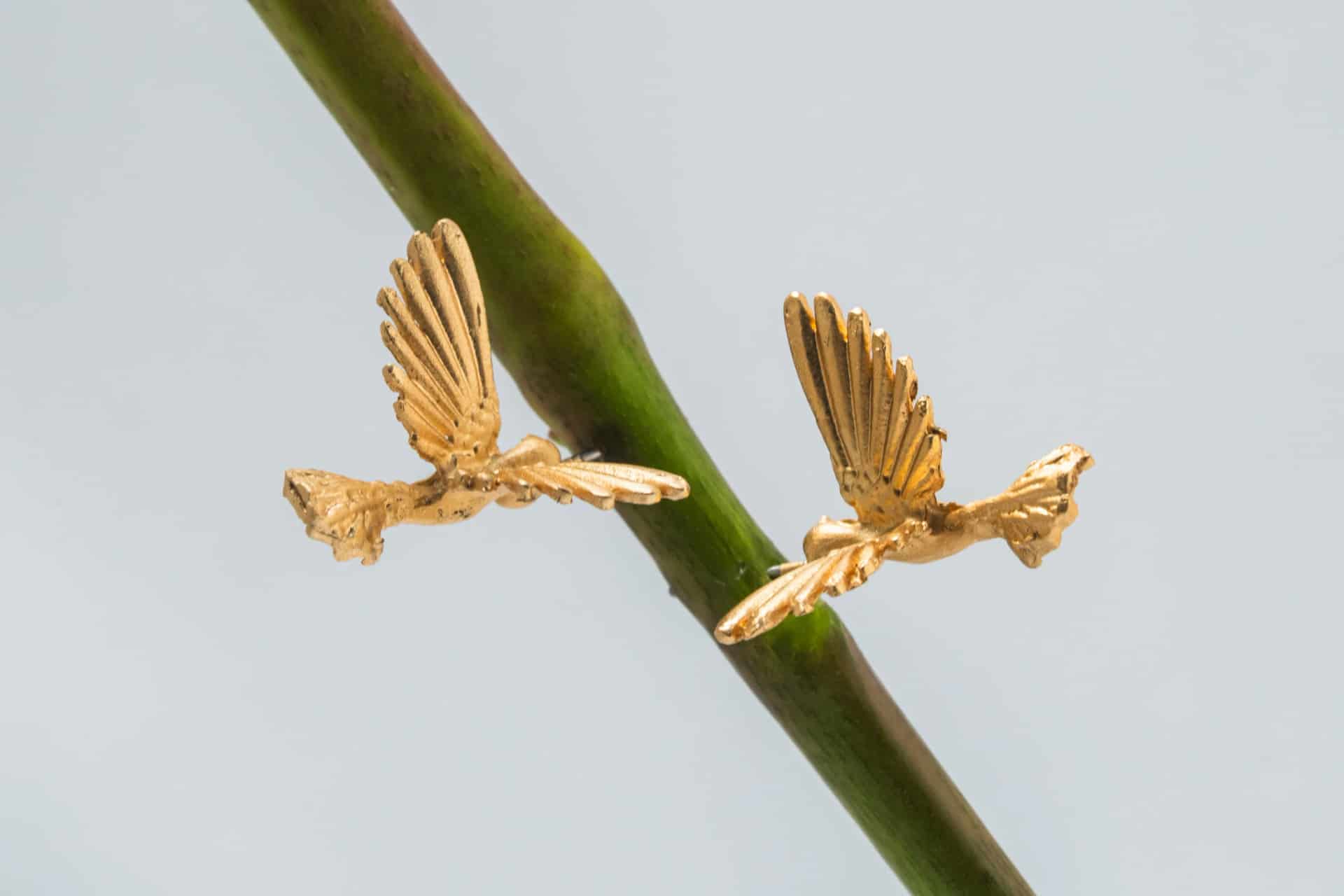 Aretes Colibrí Aliria - miniatura 7