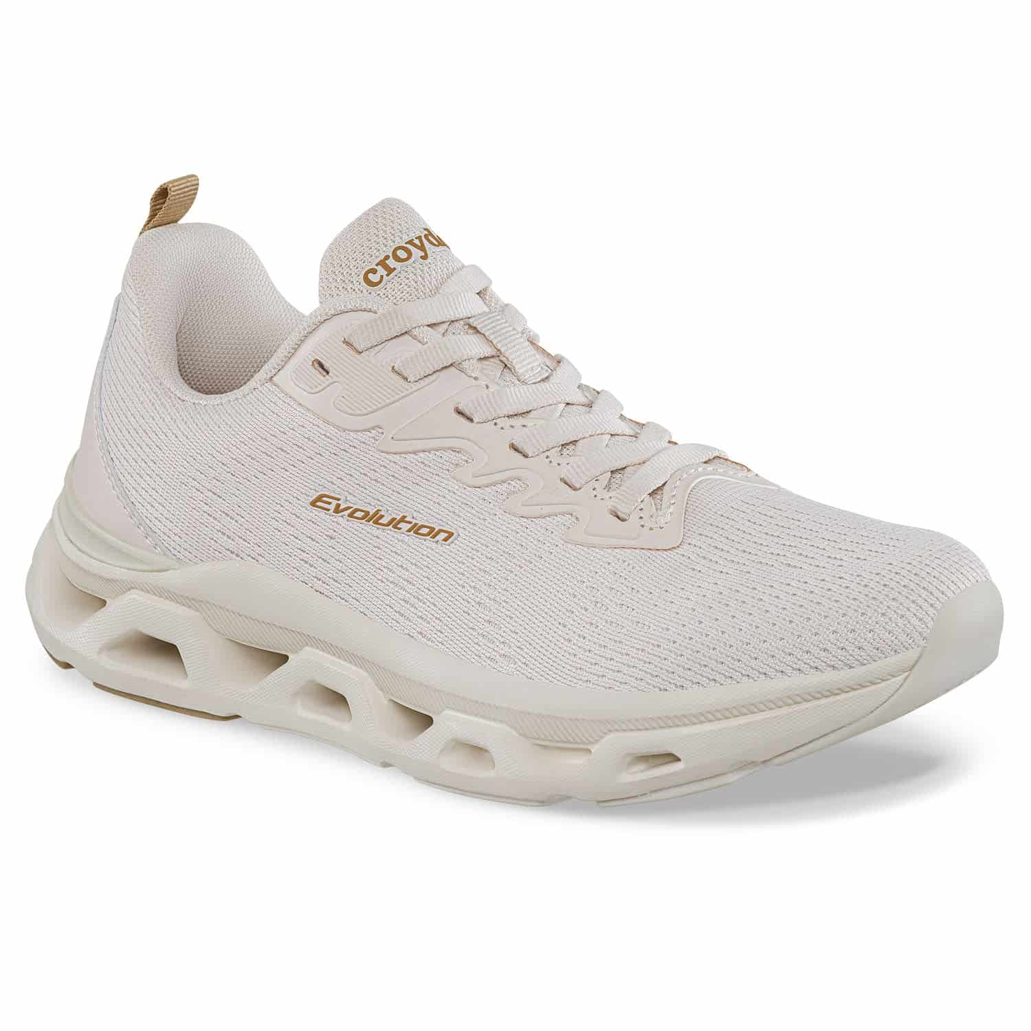 Tenis Running Hazer Beige Croydon para Mujer - miniatura 1