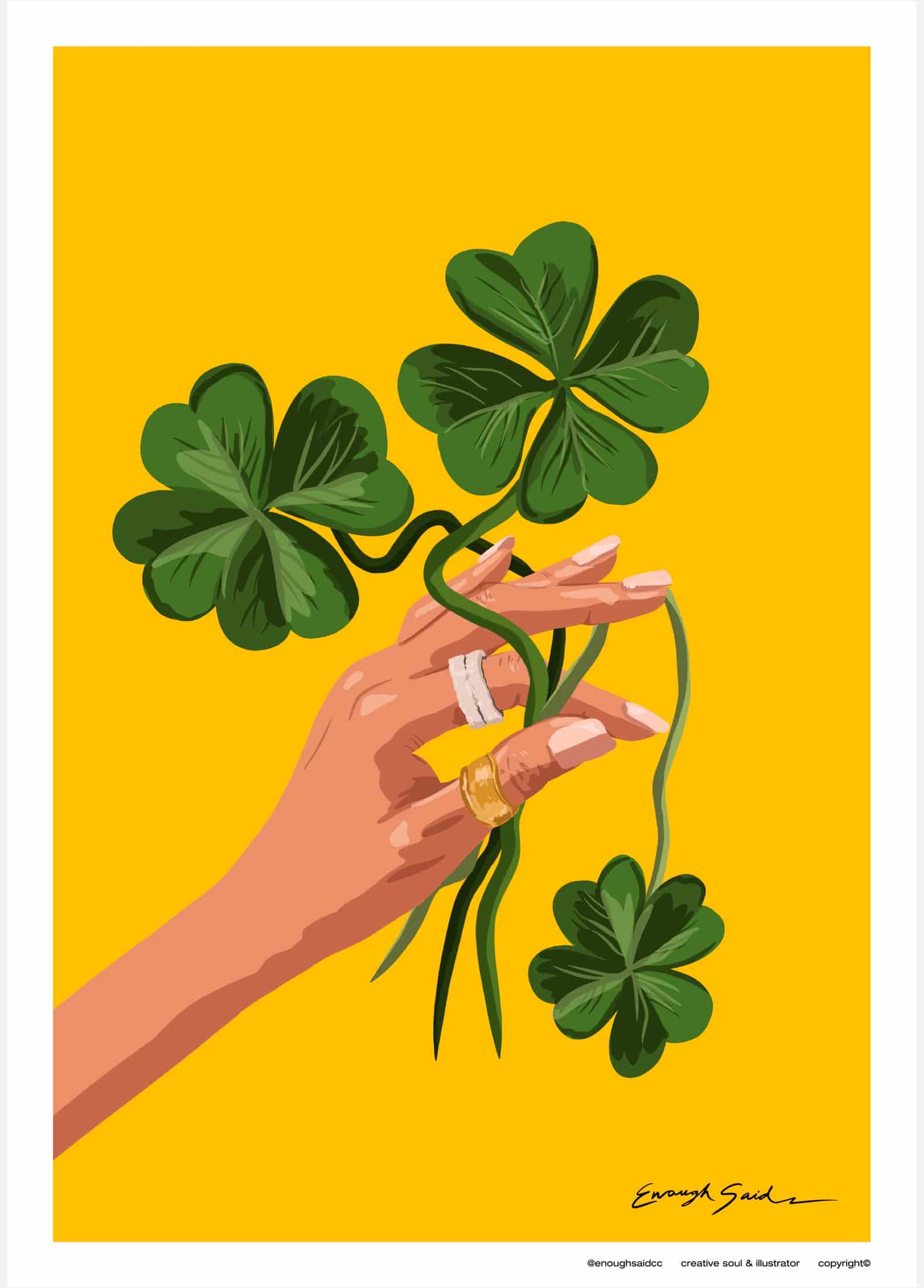Poster Clovers | Enough Said - miniatura 2