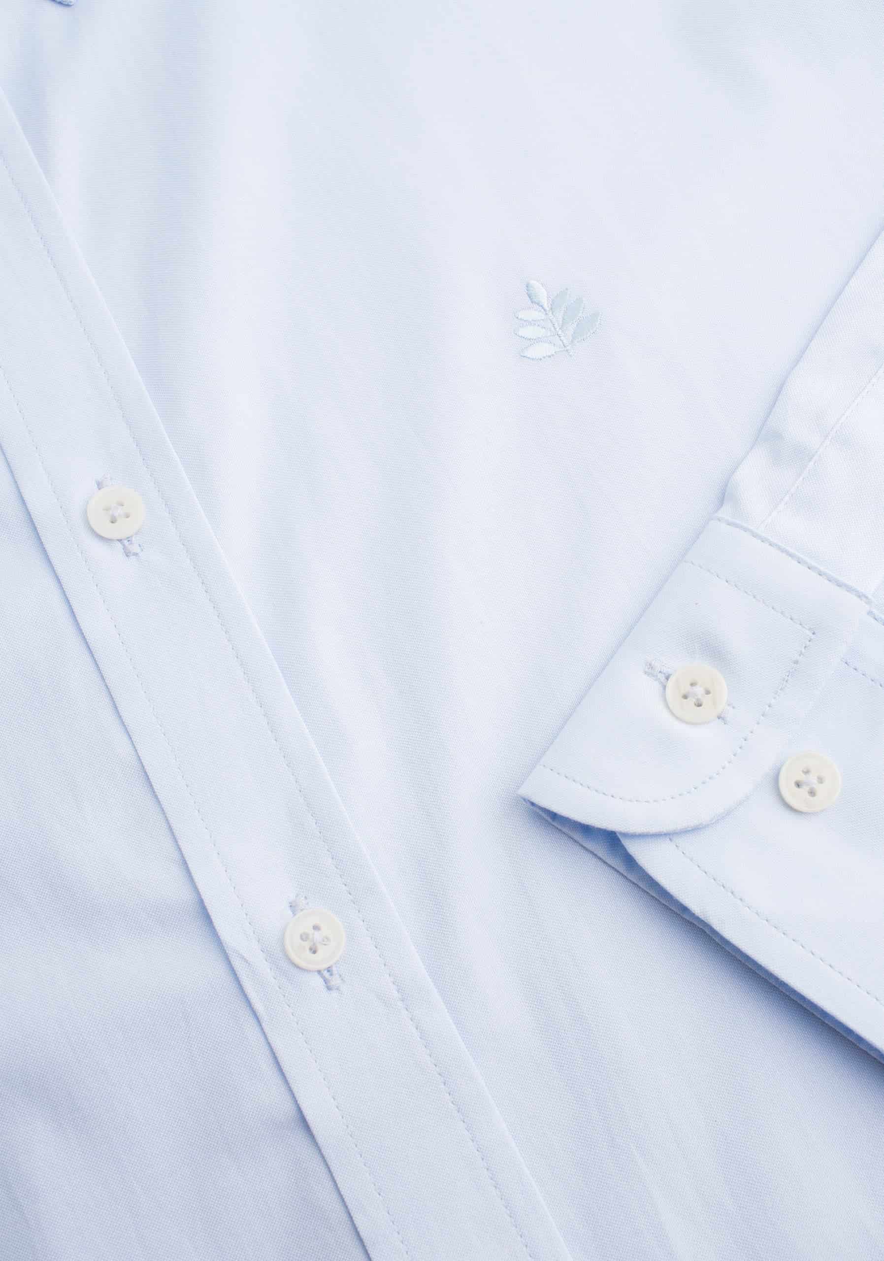 Camisa H CBD Unicolor L-Atn Azul Claro - miniatura 3