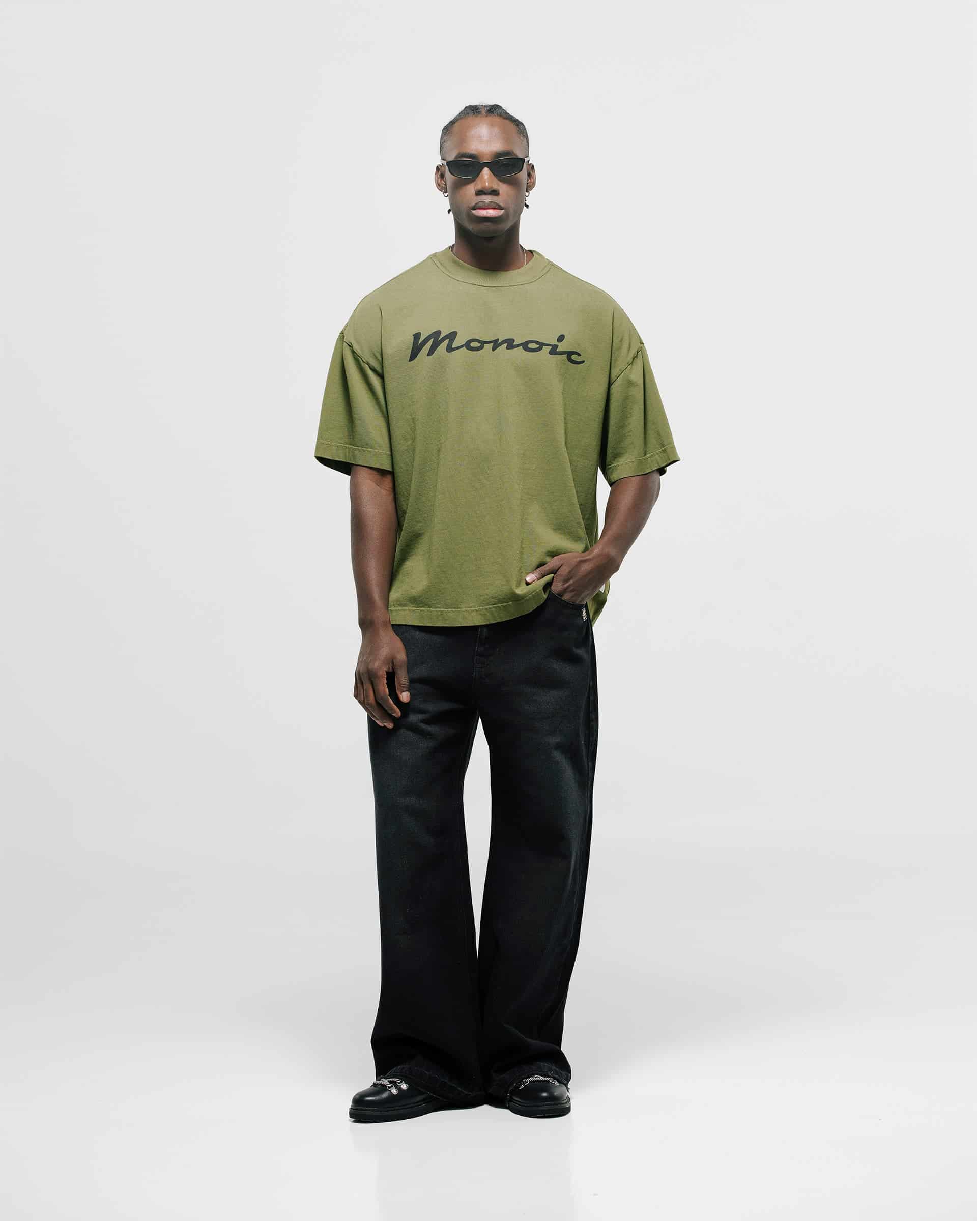 Camiseta Boxy Fit Riva - Verde Oliva - miniatura 4