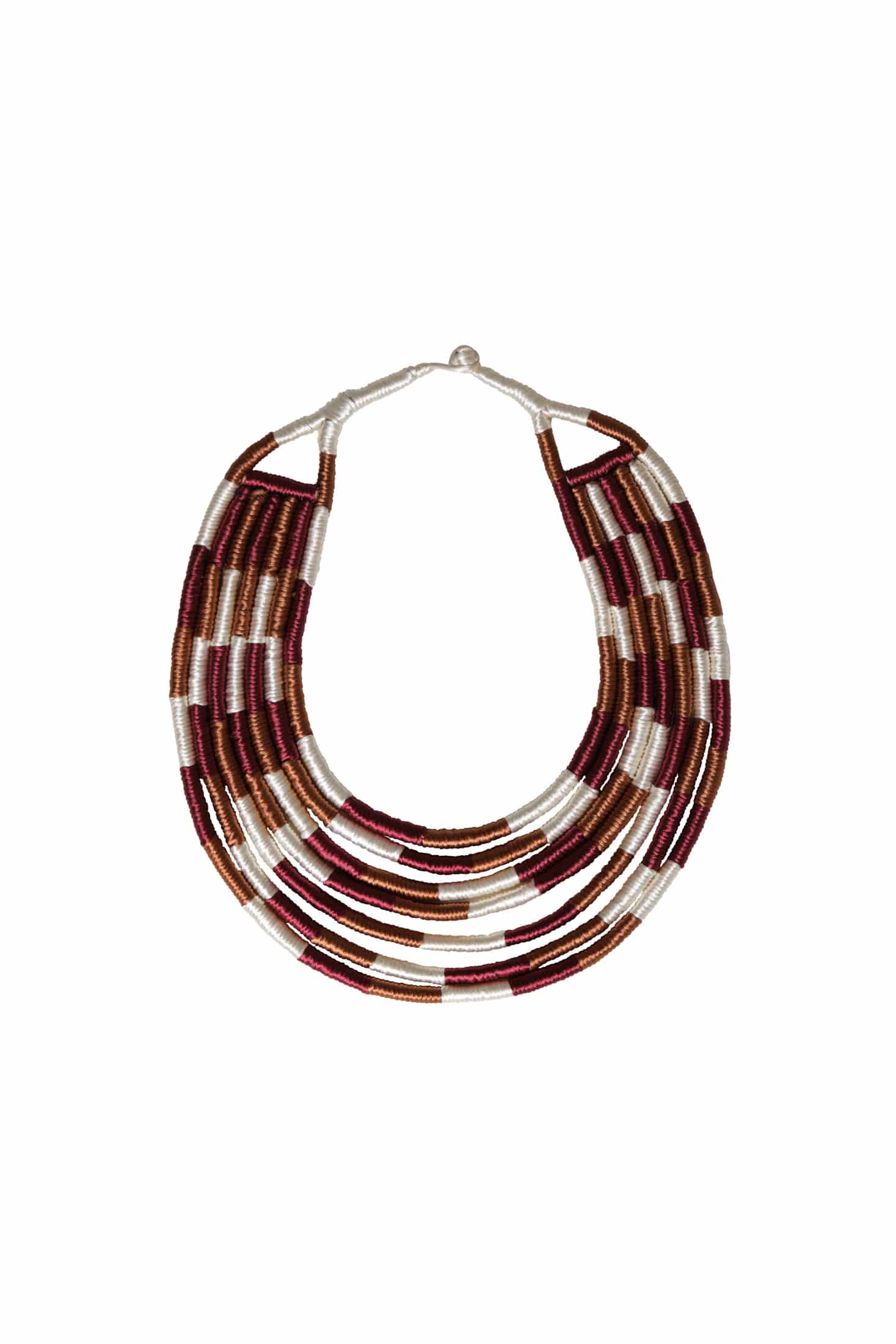 Sierra Necklace / Fuchsia Argan - miniatura 1