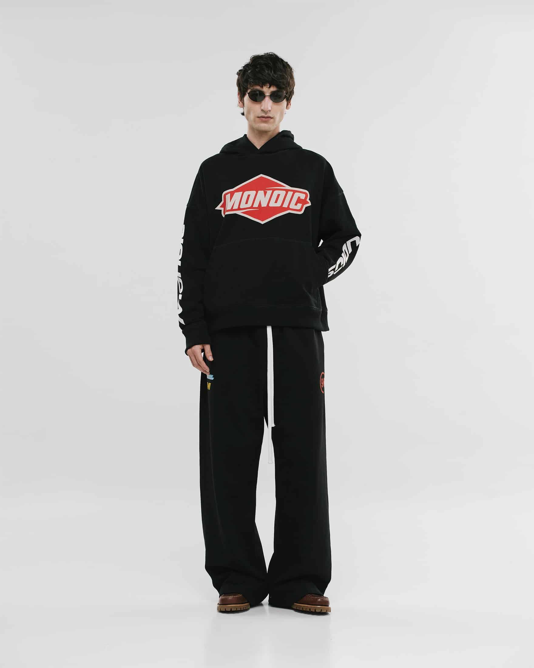 Hoodie Oversized Oil - Negro Oscuro - miniatura 3