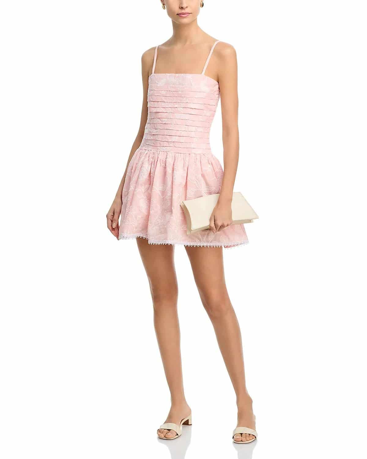 SINTRA MINI DRESS PINK - miniatura 4