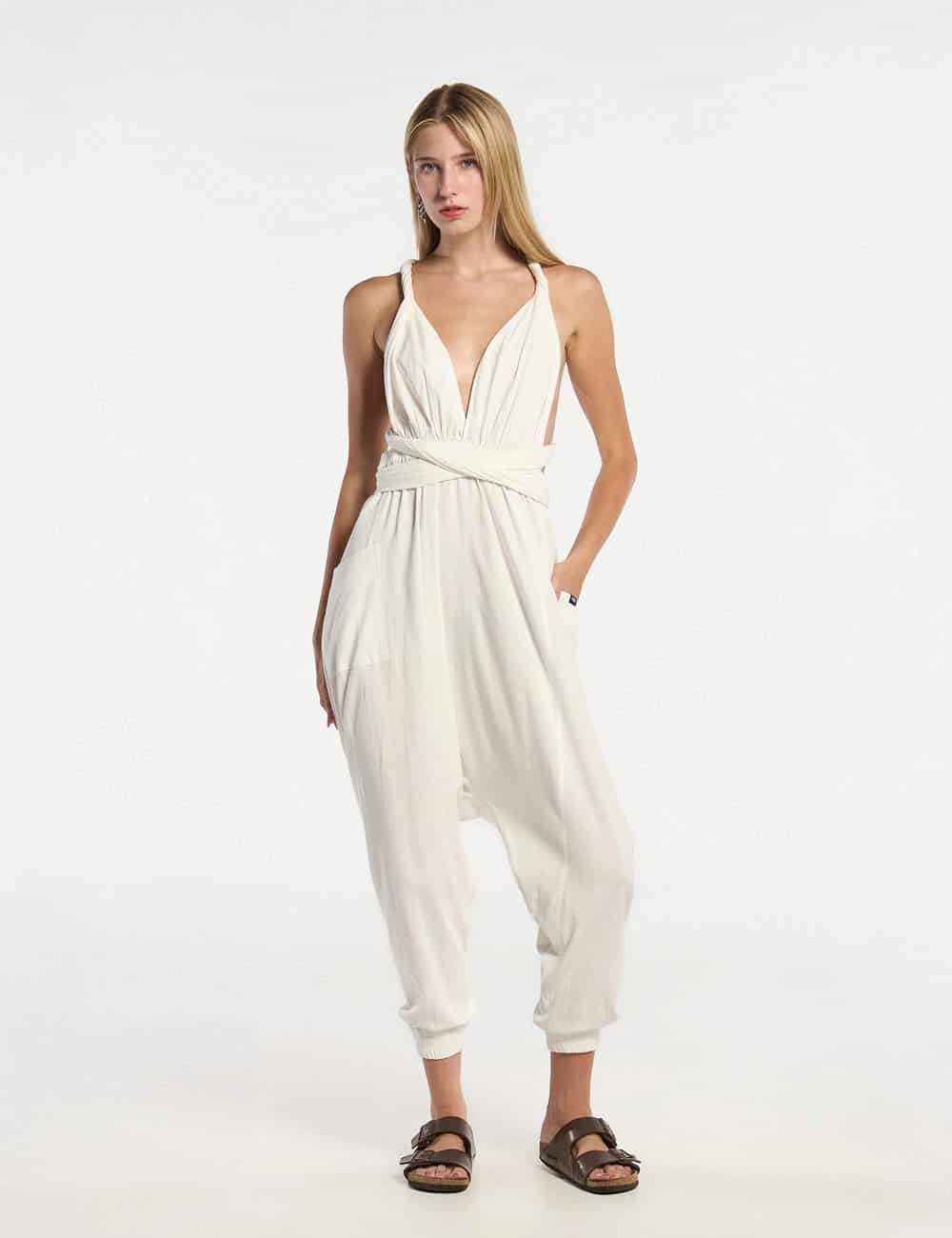 Jumper Tiras cruzadas Mooring crudo Mujer - miniatura 7
