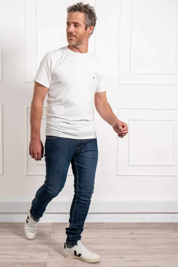 Camiseta Soft Hombre Hueso - miniatura 3