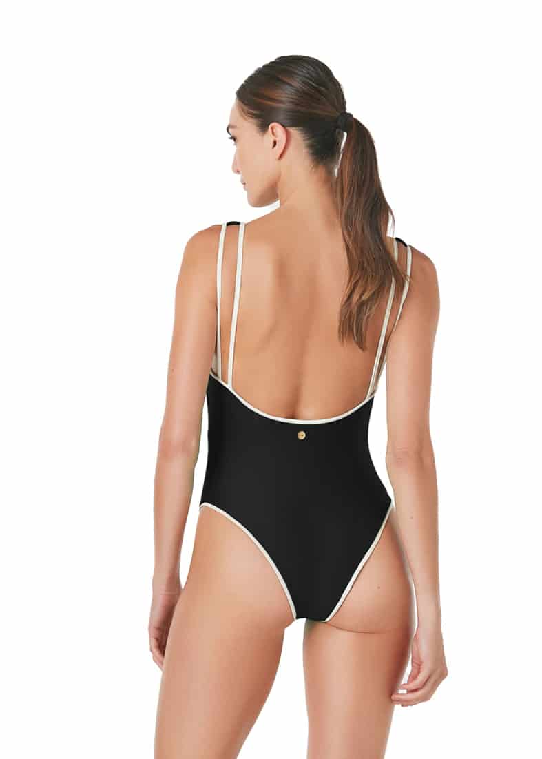 Vestido de baño entero Ventura Black - miniatura 2