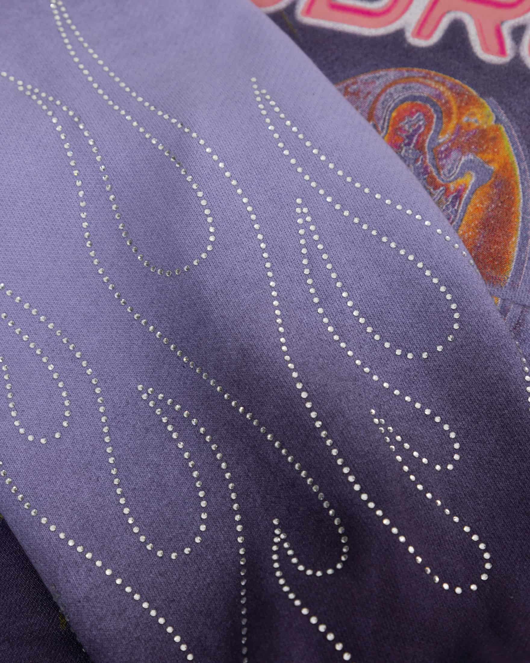 W Act 1 Radiant Boxy Fit Hoodie Faded Purple - miniatura 6